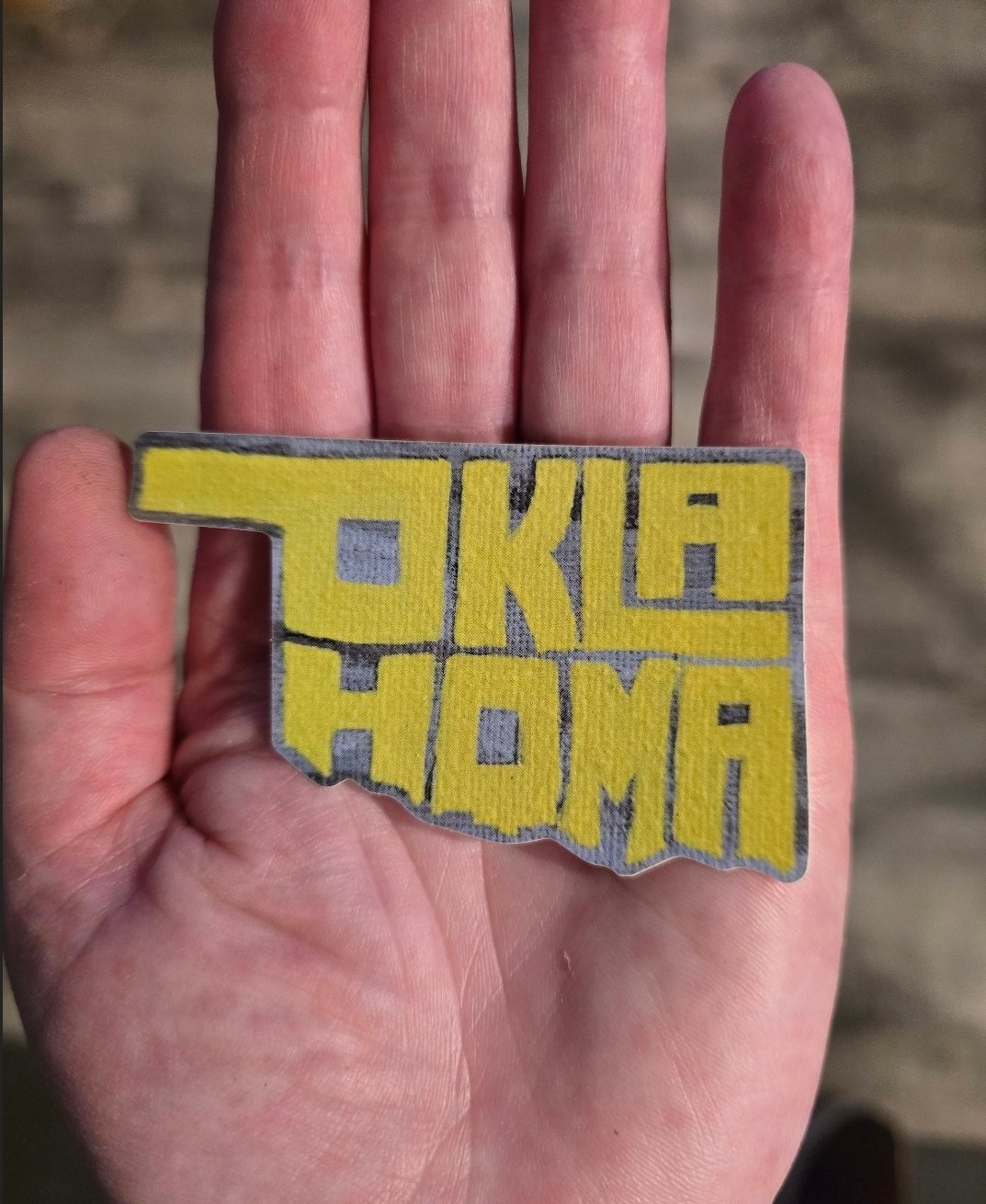Oklahoma Die-cut Stickers product image (3)