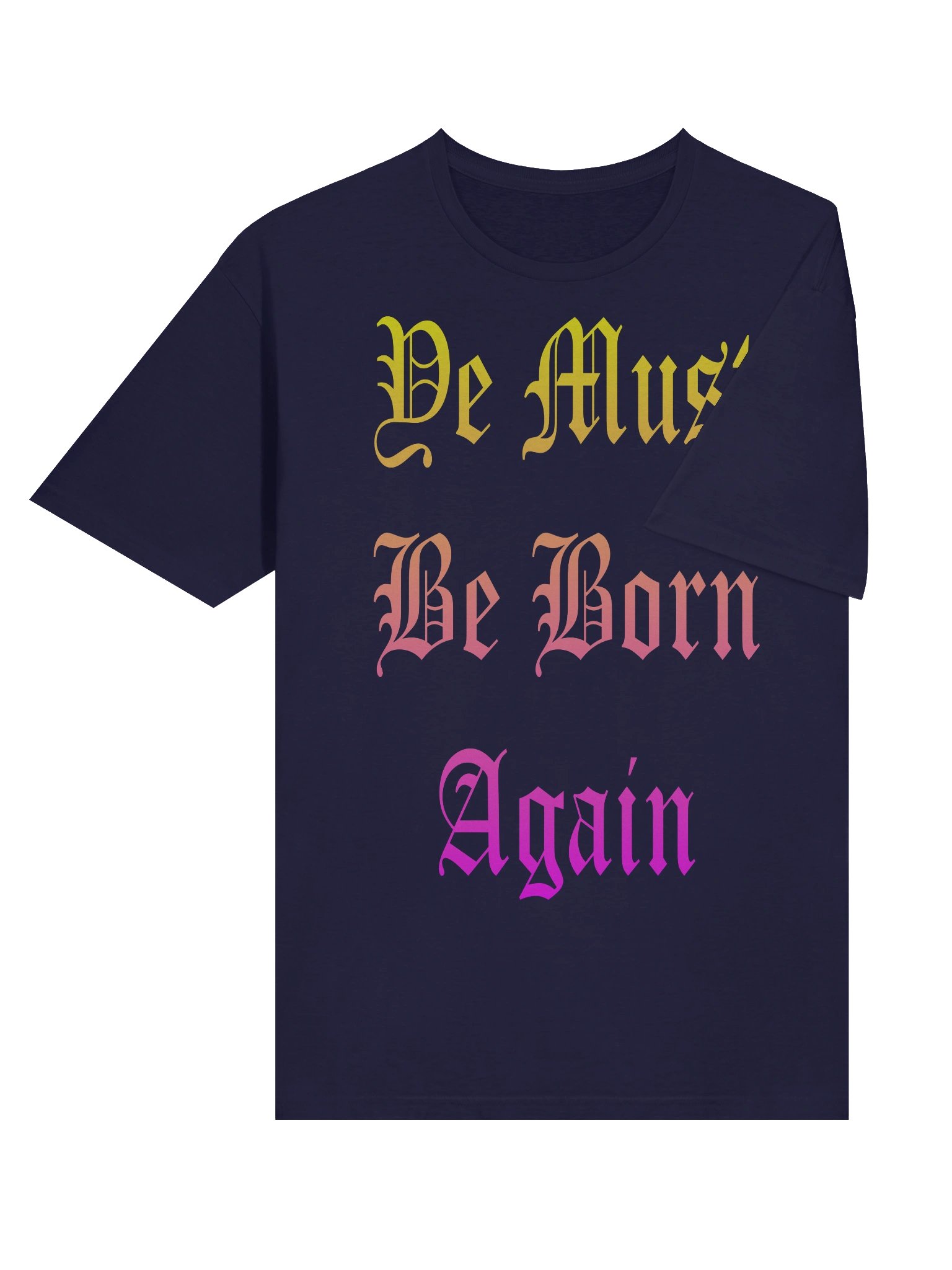 Shirt Christian Ye Must Be Born Again product image (6)