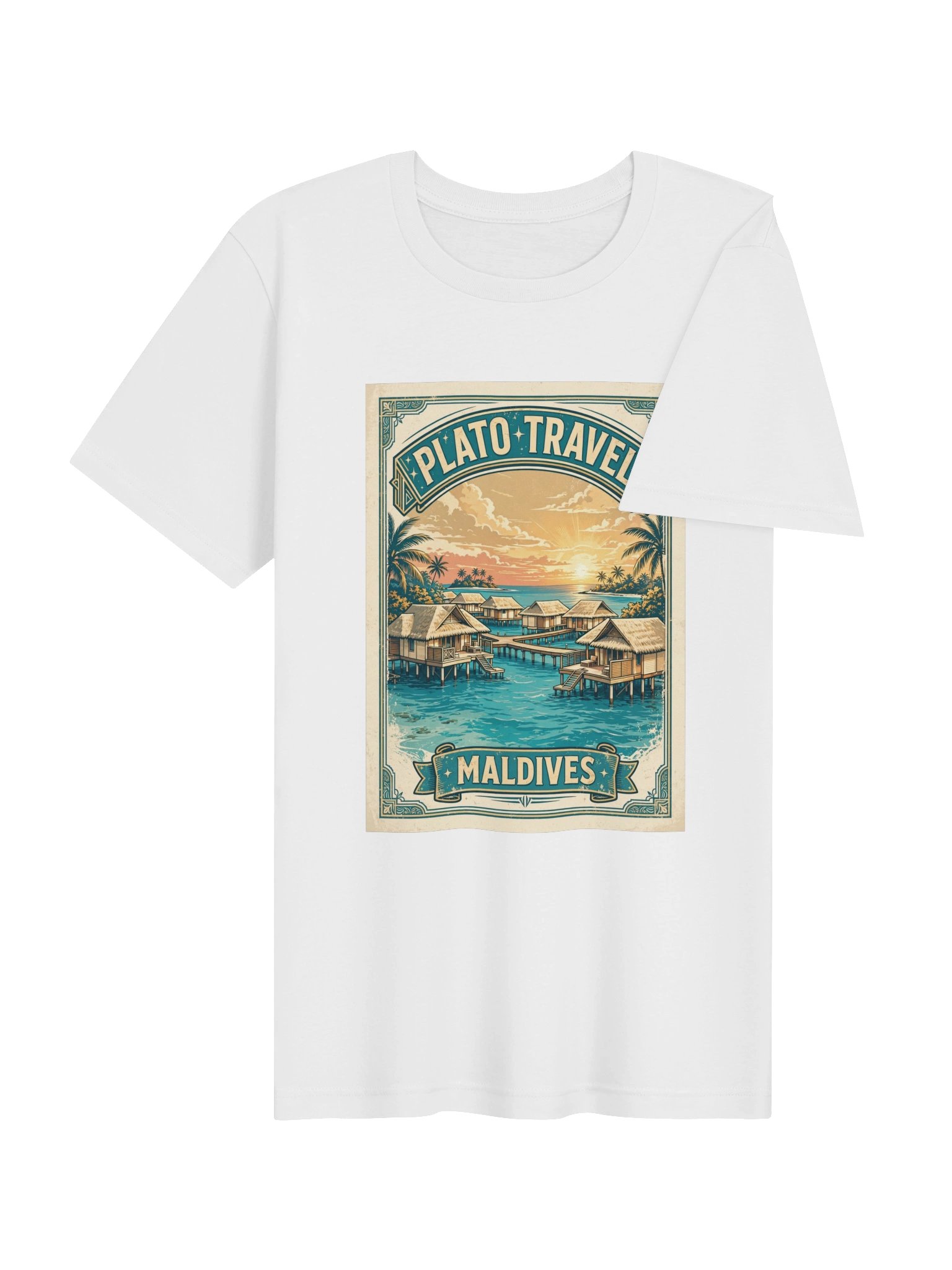 Maldives Poster Tee product image (4)