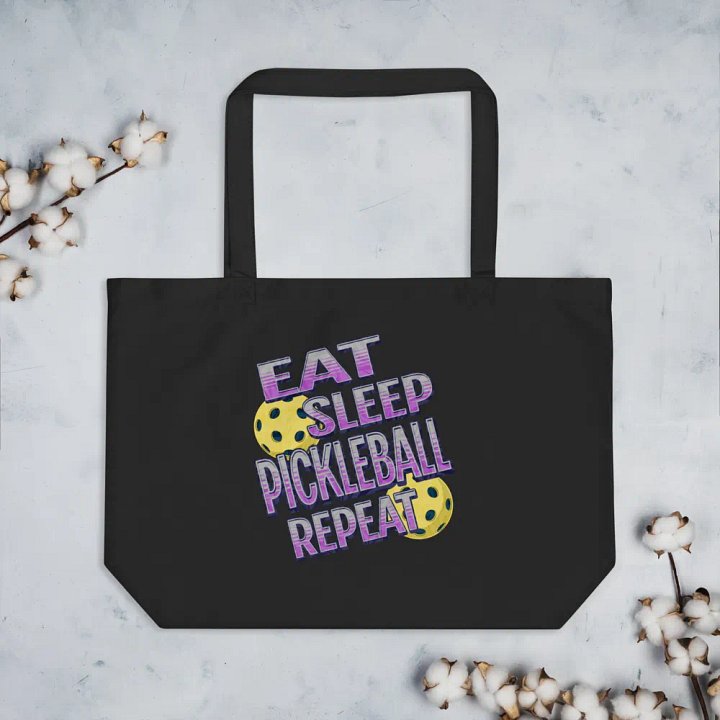 Eat Sleep Pickleball Repeat Passion Eco Tote product image (2)