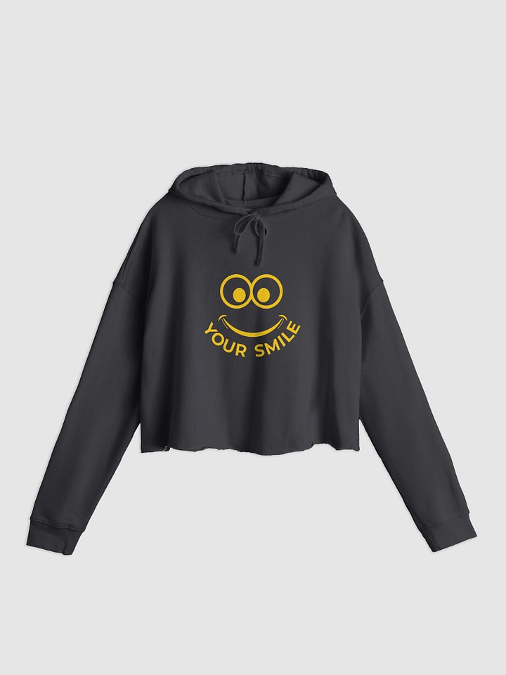 Your Smile Lightweight Cropped Hoodie product image (2)