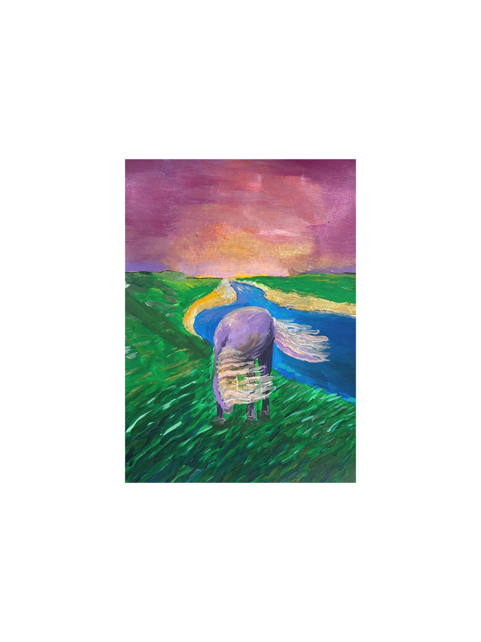 Horse in the Wind – Art Print product image (6)