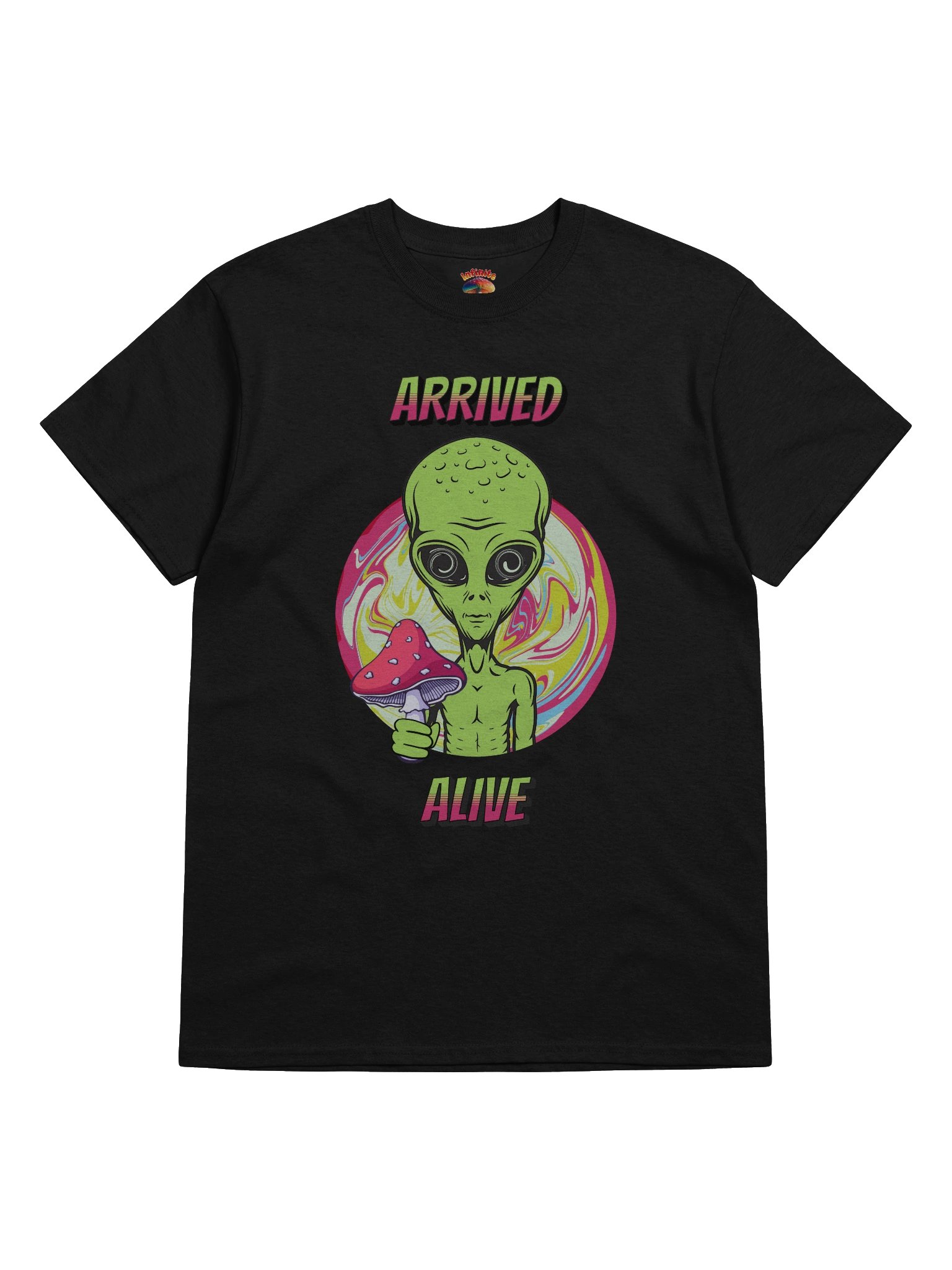 ARRIVED ALIVE ALIEN T-SHIRT product image (52)