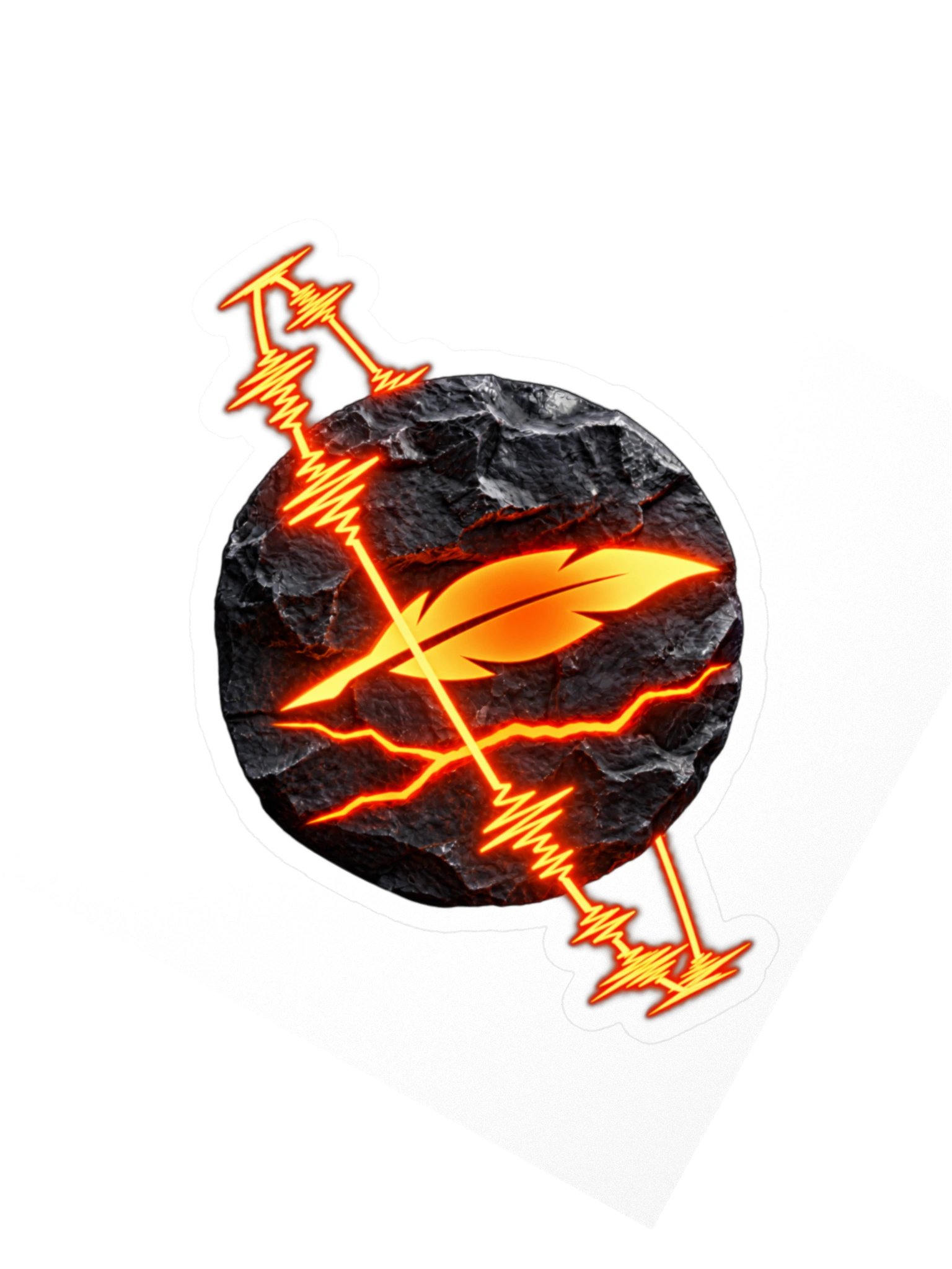 Seismic Quill Logo Sticker product image (2)