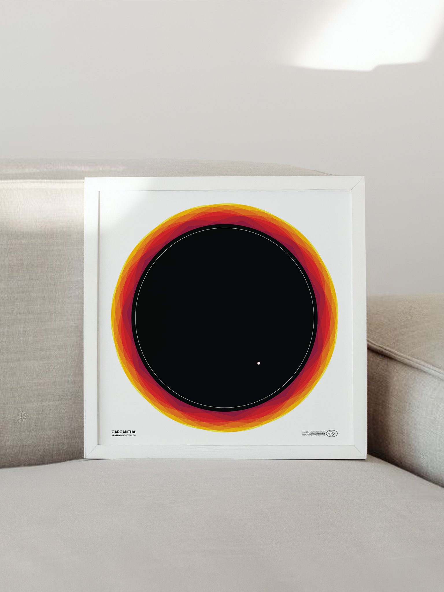 "GARGANTUA" Framed Poster product image (58)