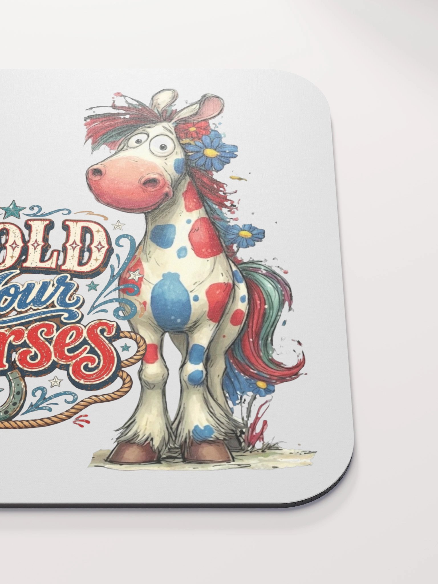 Hold Your Horses Mousepad product image (5)