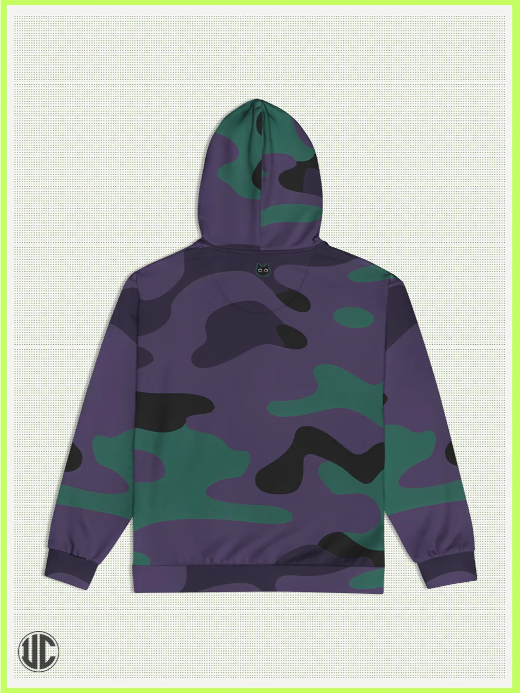 UnkoCon – Midnight Purple Camo Zip Hoodie product image (2)