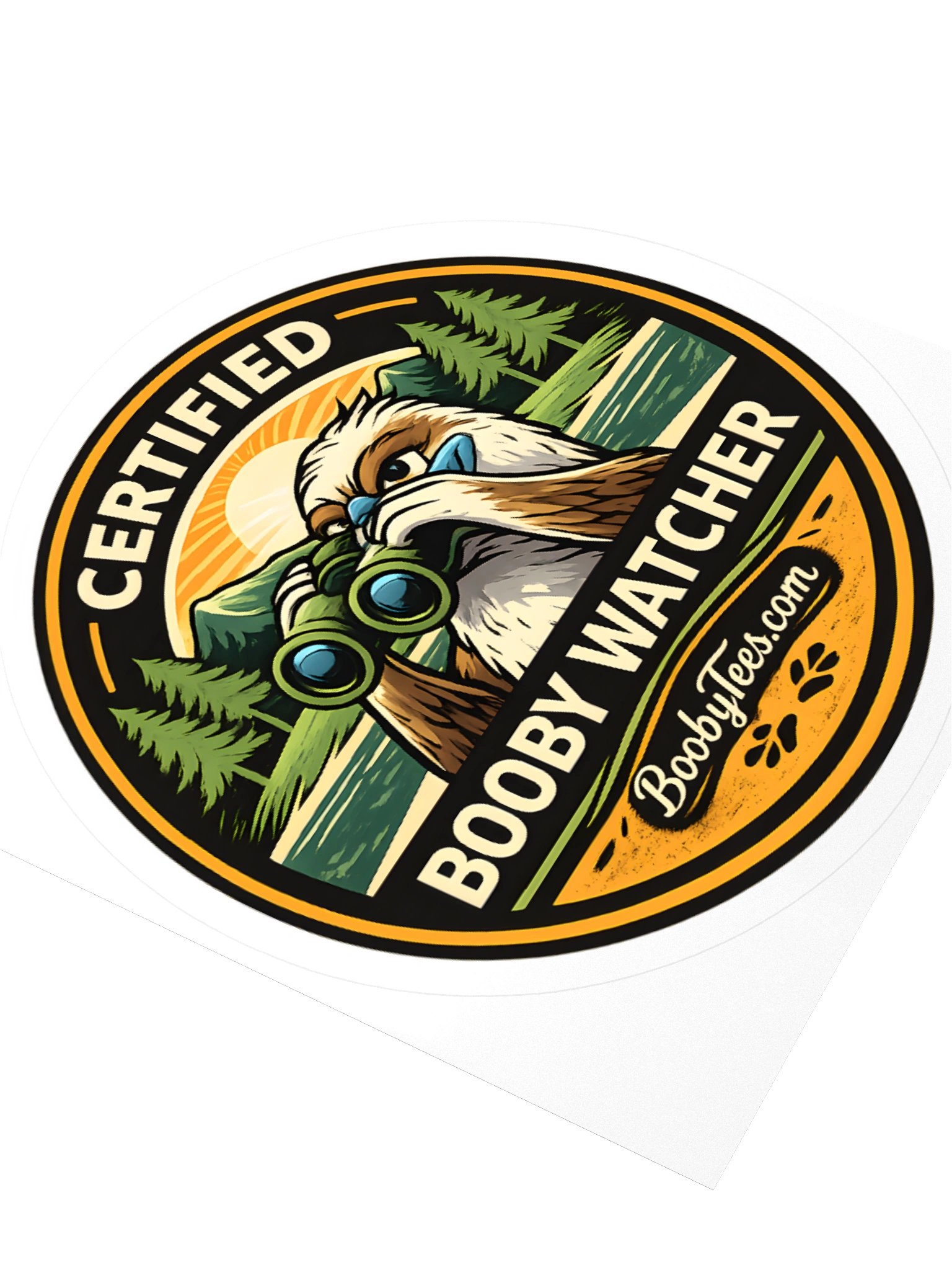 Certified Booby Watcher Sticker product image (9)