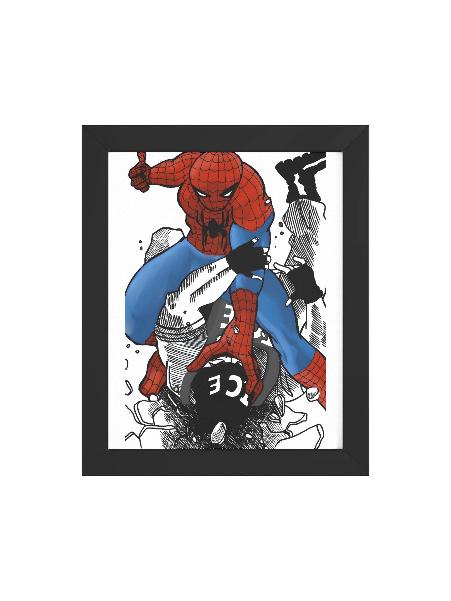Keeping the Neighborhood Friendly- Peter Parker Version (Framed) product image (28)