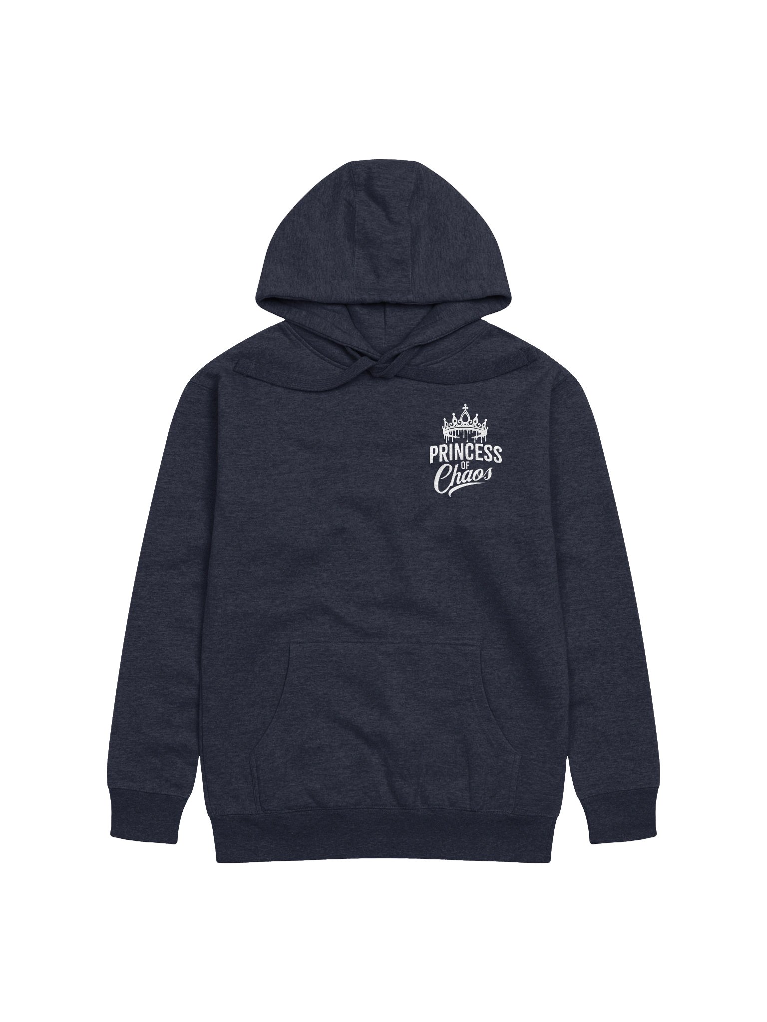Princess of Chaos Tiara Hoodie - White product image (1)