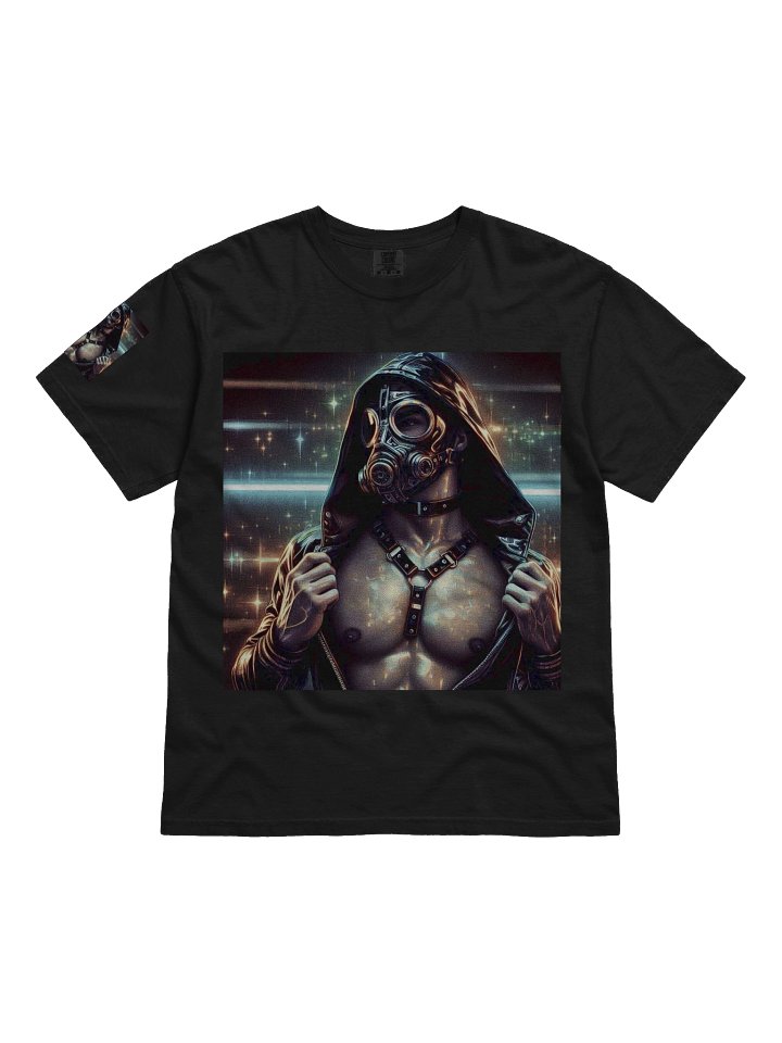 CyberPunk Dark Hour NYC Leather Kink Fetish Pride Berlin Graphic Design T-Shirt product image (4)