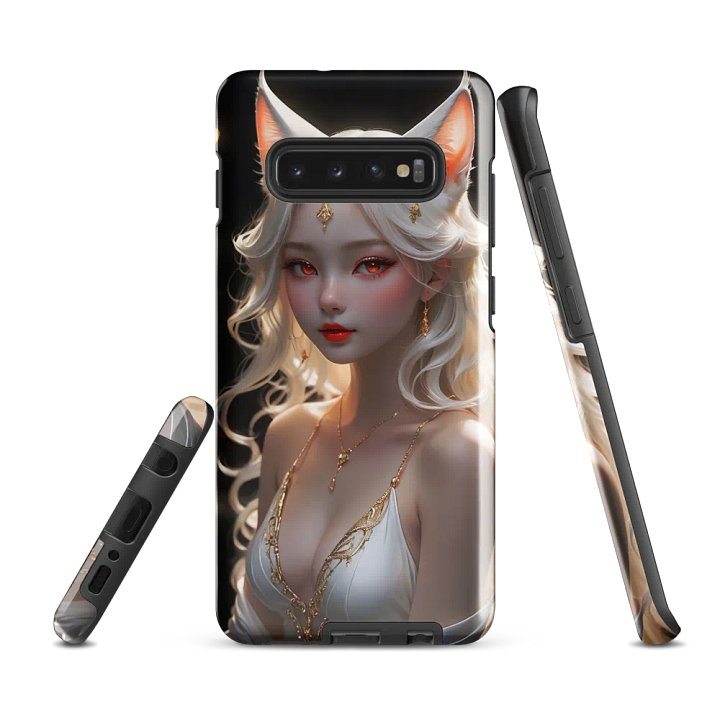 Mystical Fox Goddess Samsung Tough Case – Enchanting and Elegant Fantasy Art product image (3)