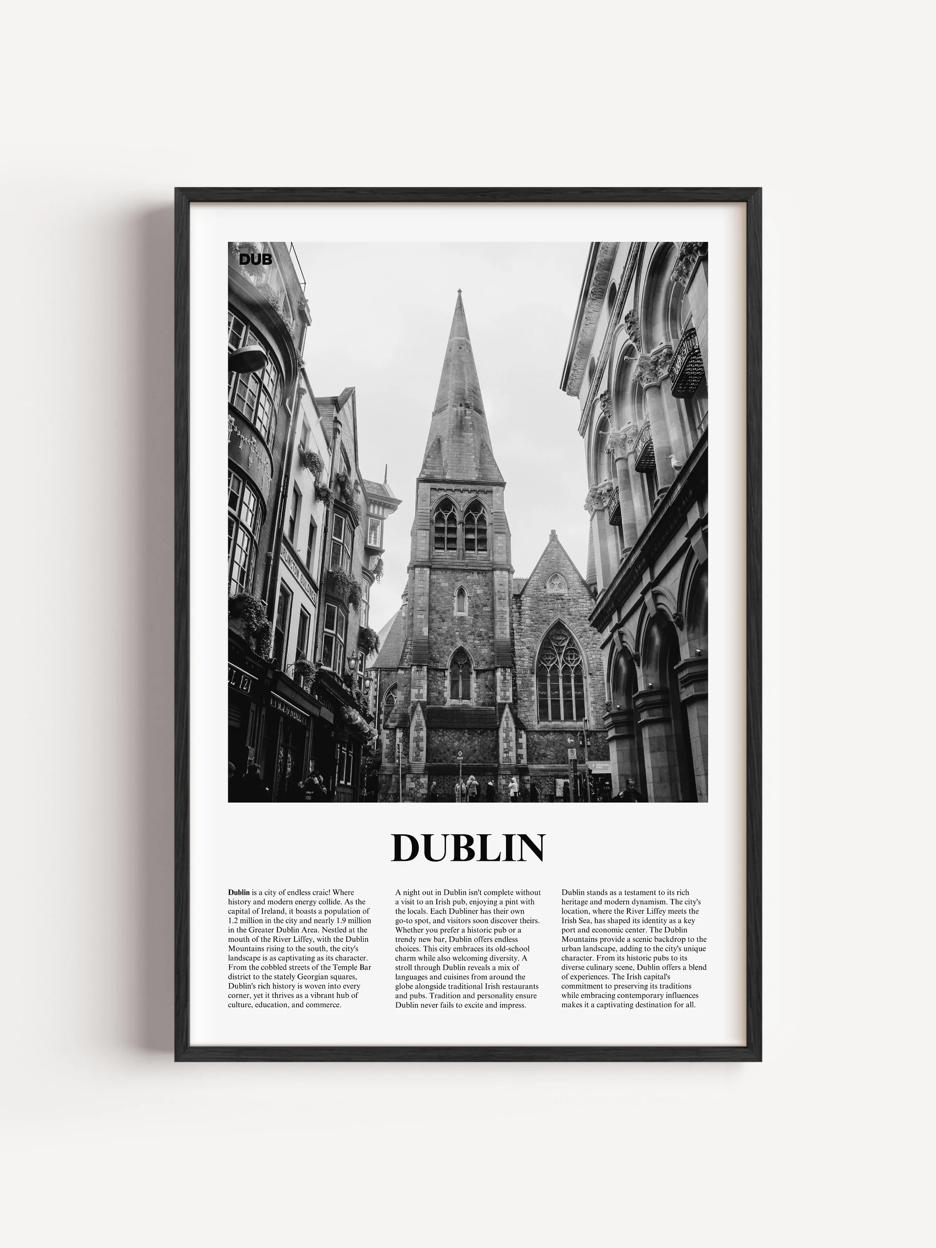 Dublin 04 Newspaper Poster product image (1)
