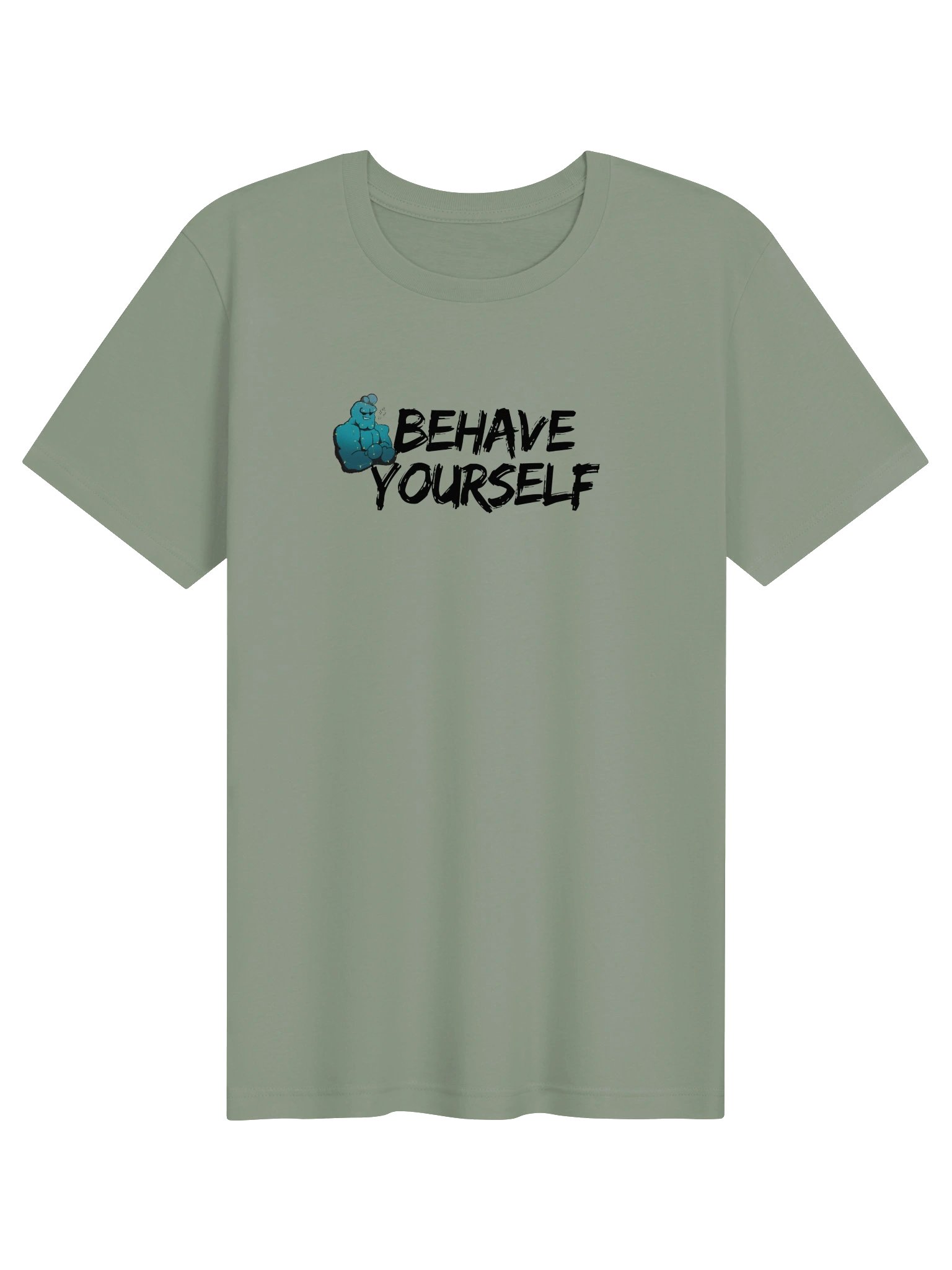 Behave Yourself Black Supersoft Tee product image (1)