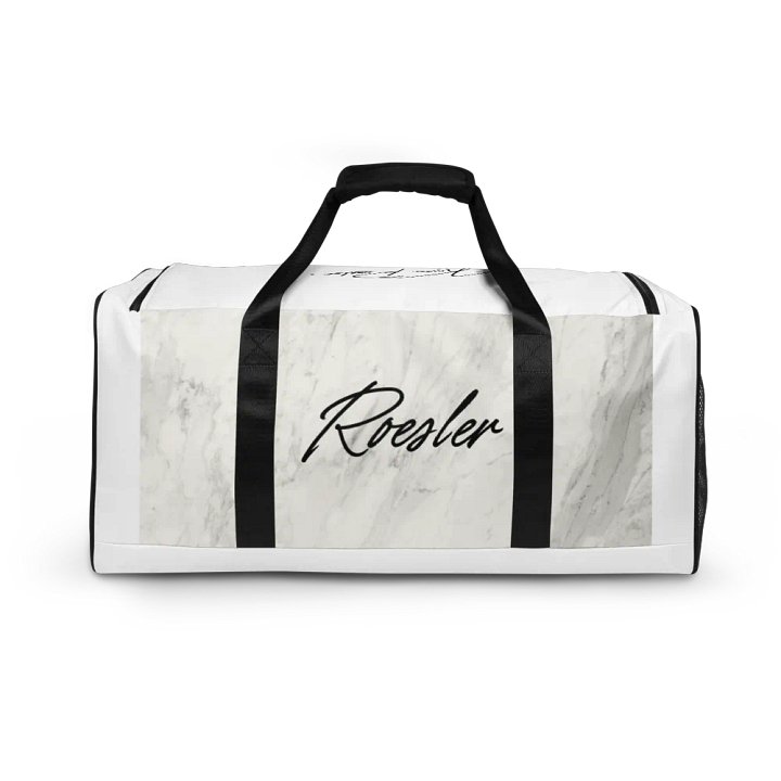 Marble Script All-Over Duffle Bag product image (2)