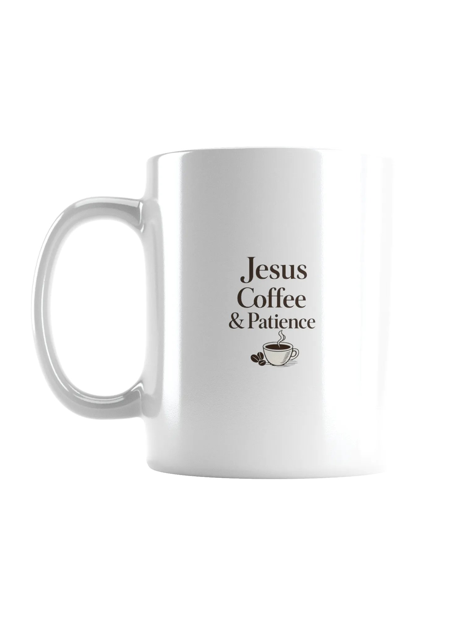 Jesus Coffee & Patience Mug product image (1)