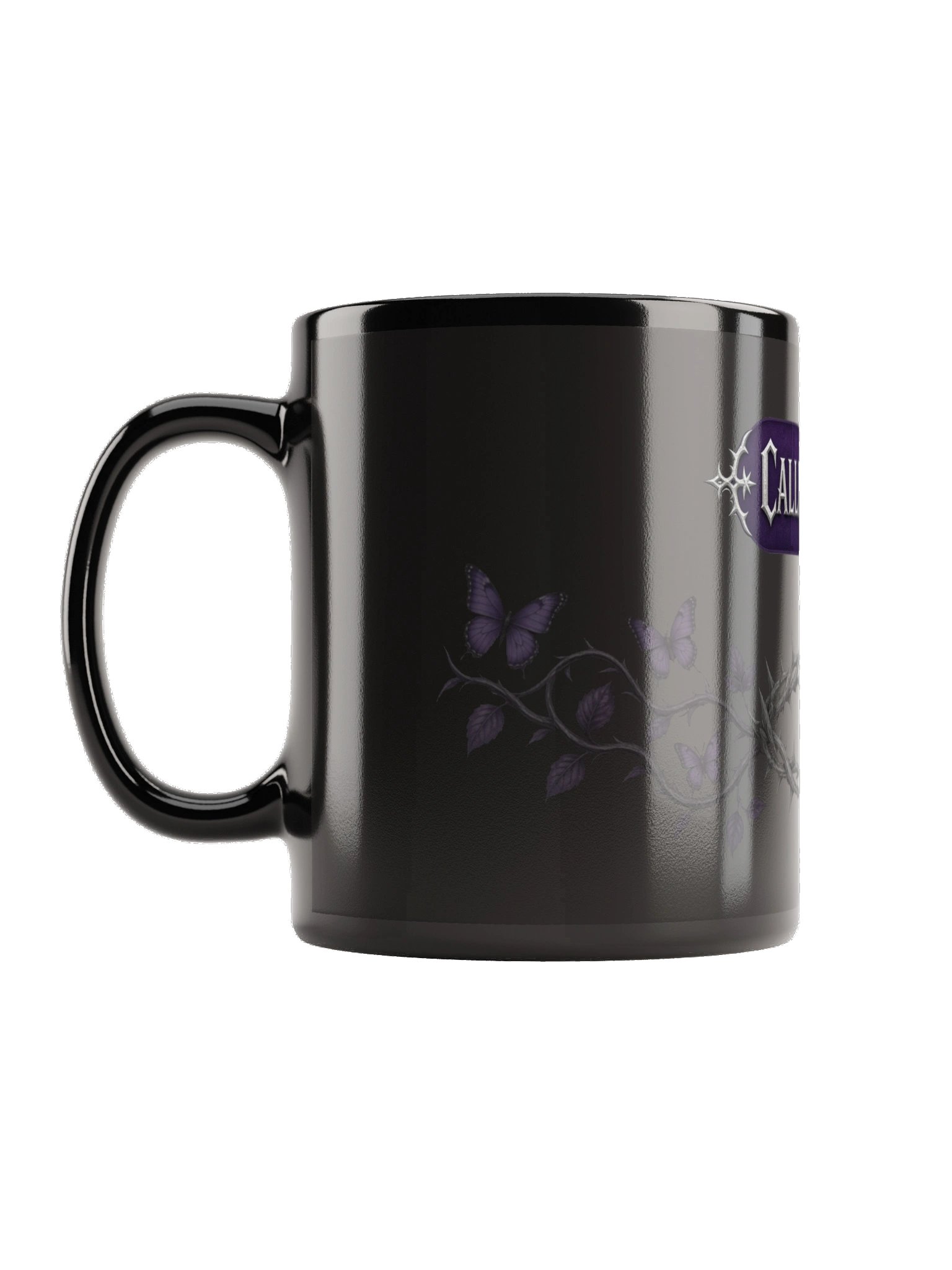 Callie's Black Glossy Court Mug product image (1)