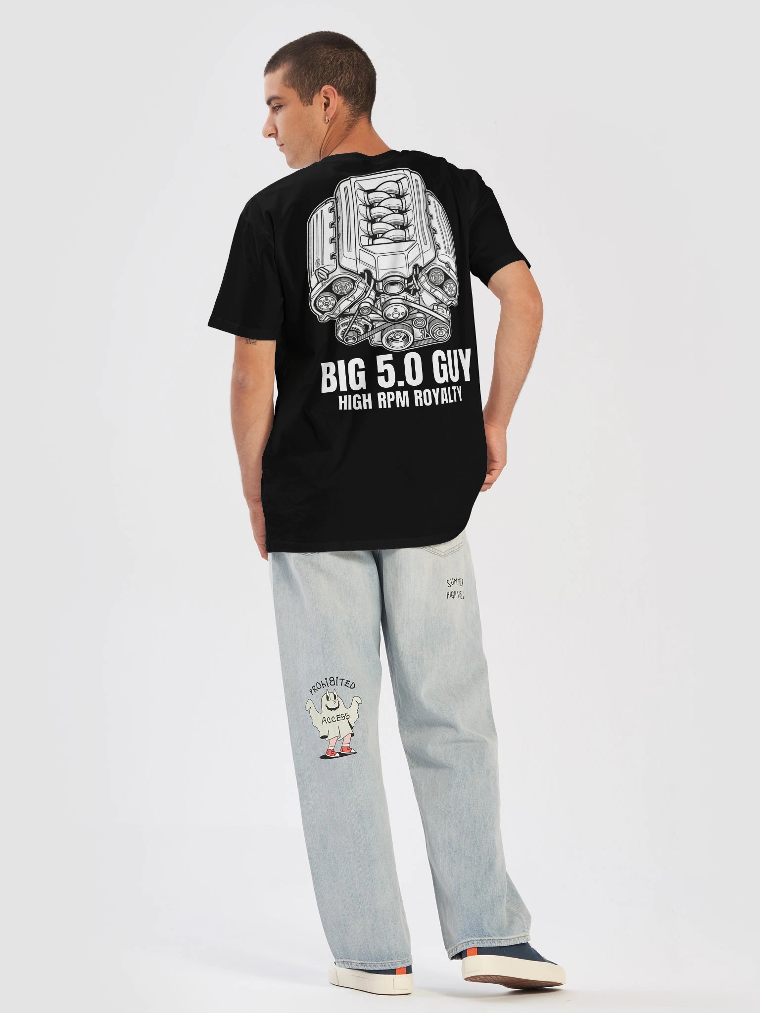 BIG 5.0 GUY — "High RPM Royalty" Premium Tee product image (6)