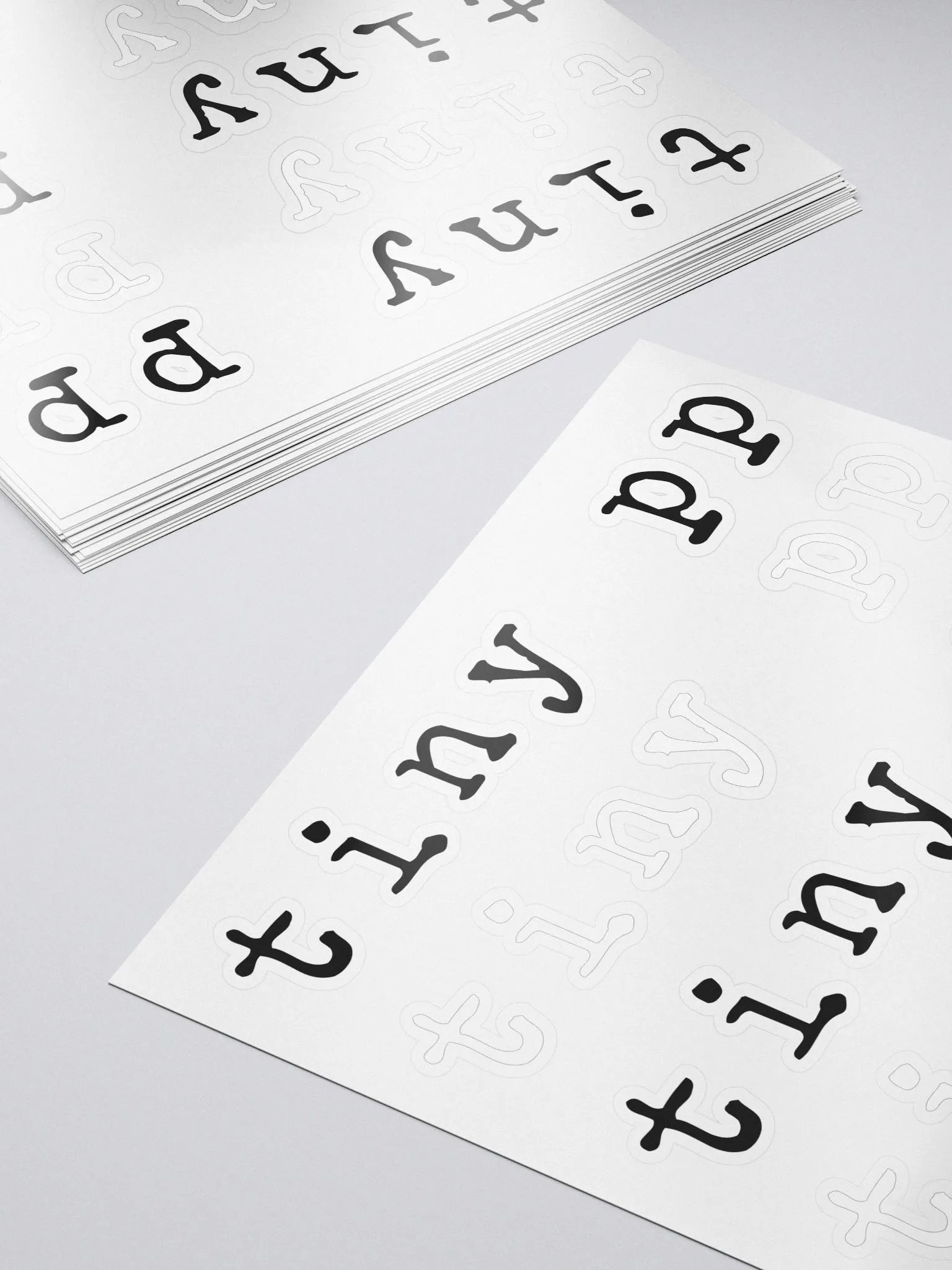Tiny PP Kiss Cut Stickers product image (5)