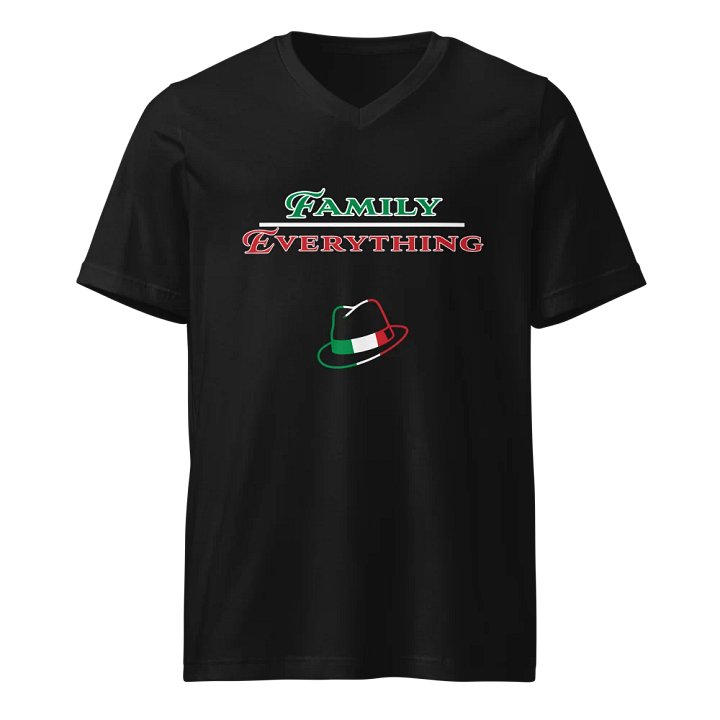 Loyalty Runs Deep V-Neck Tee | Family Over Everything Collection product image (1)