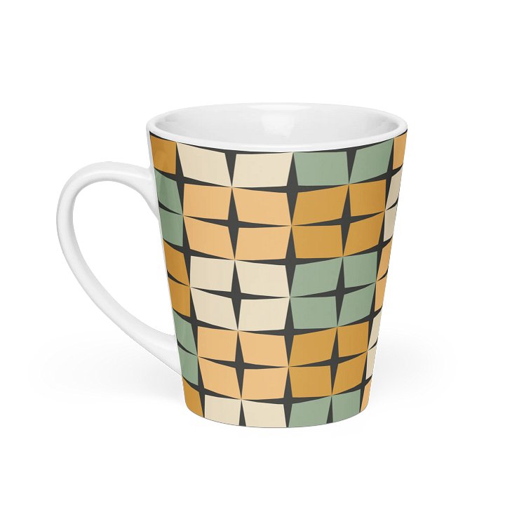 Starry Symmetry Latte Mug product image (1)