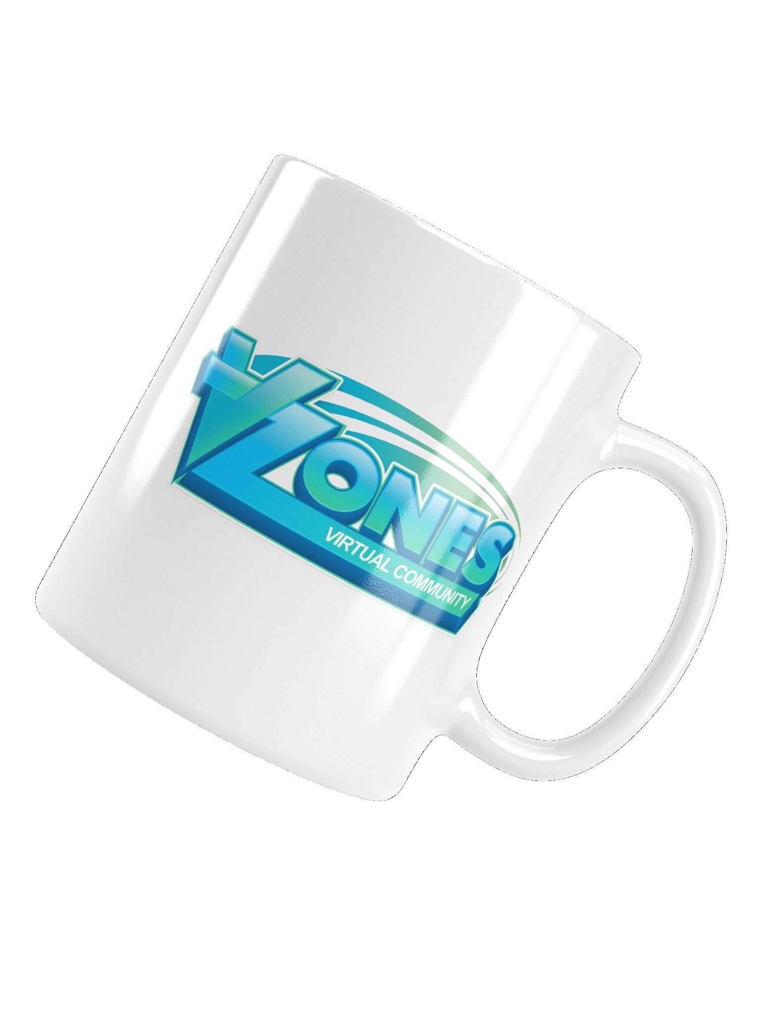 VZones Classic Logo Mug White product image (3)