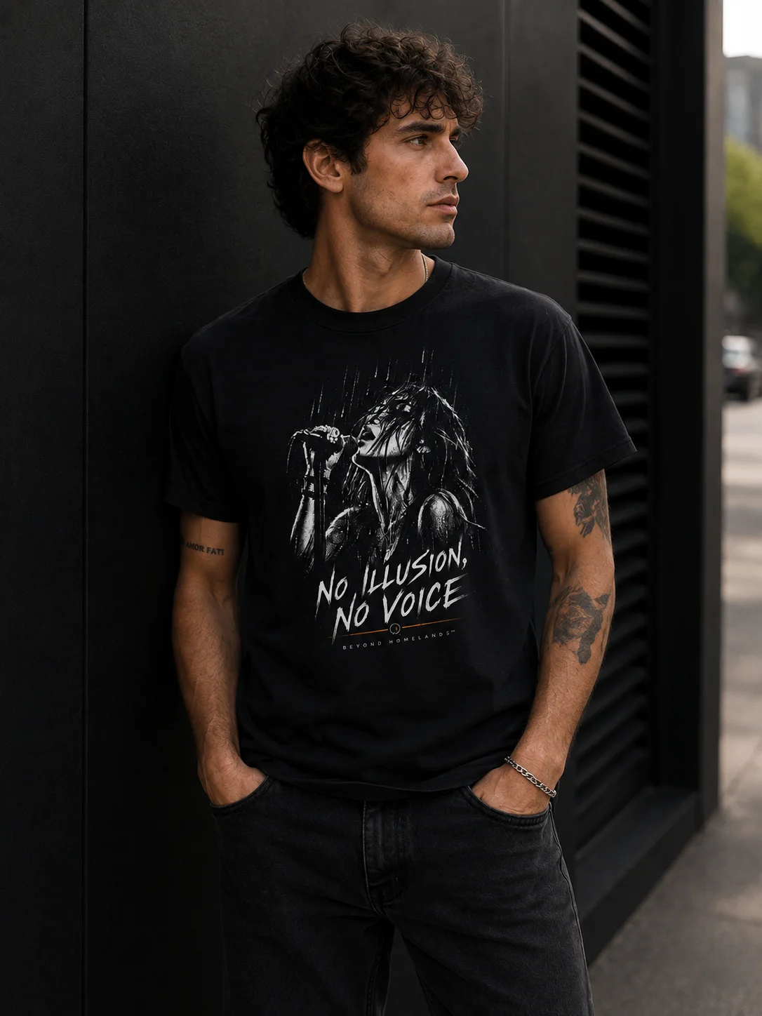 No Illusion, No Voice — T-Shirt | Beyond Homelands™ product image (2)