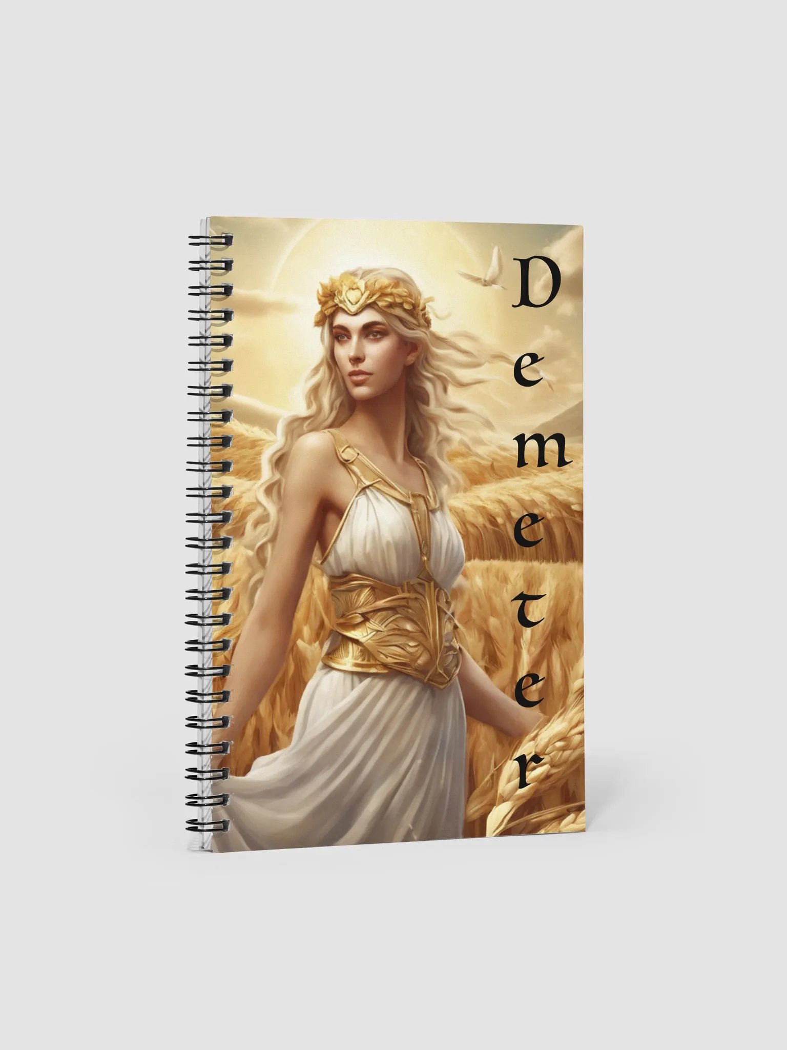 Greek Goddess Demeter Notebook product image (1)