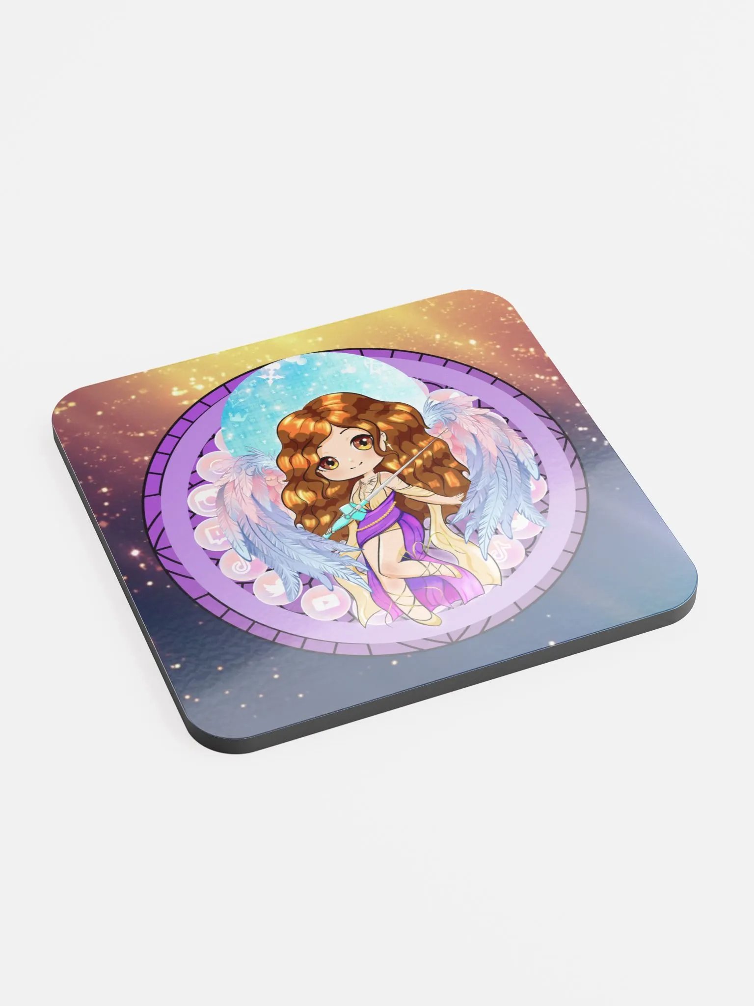 Cosmic GoddessxArix Coaster product image (3)