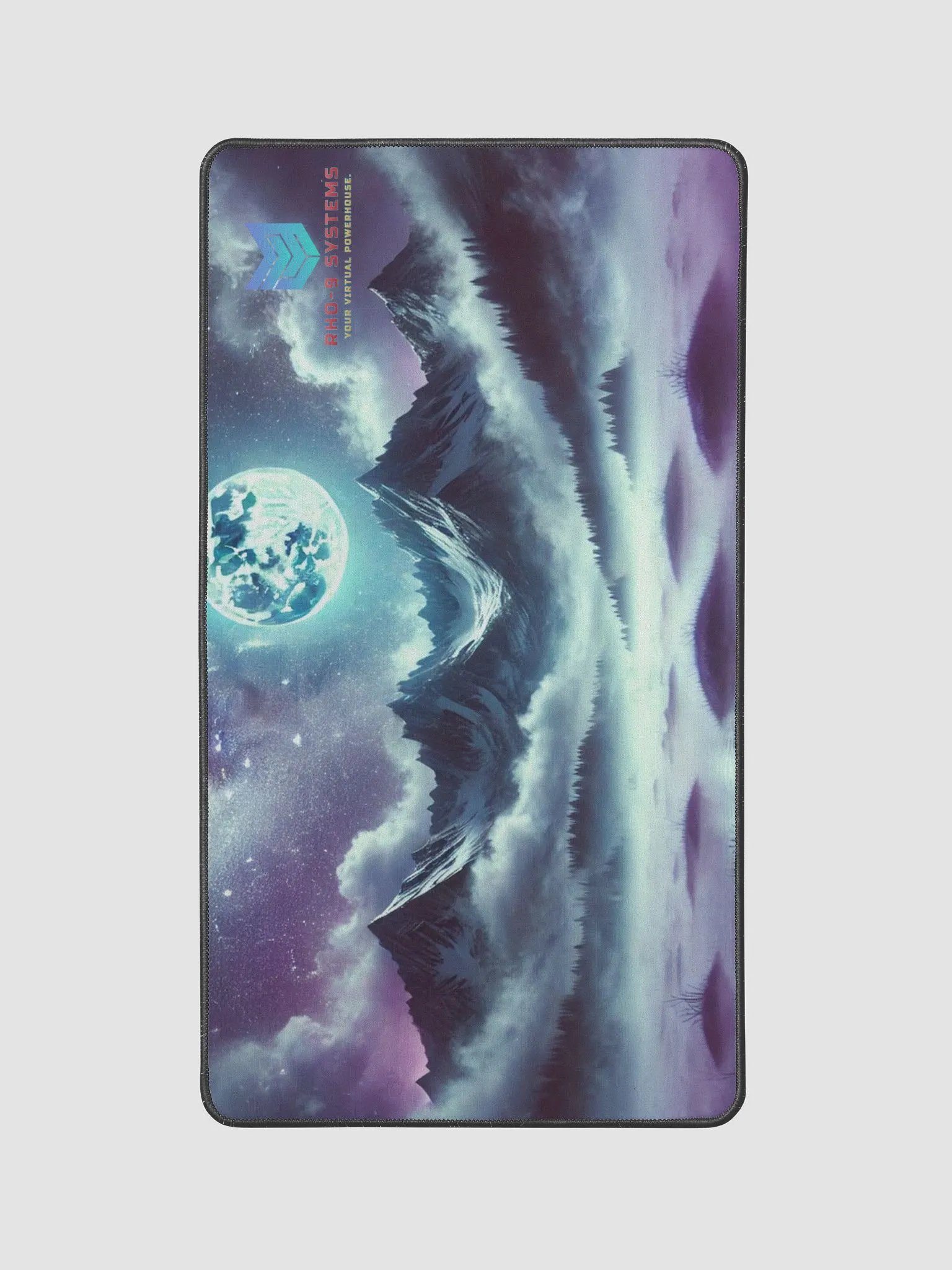 Veil of Midnight Desk Mat 12" x 22" product image (1)