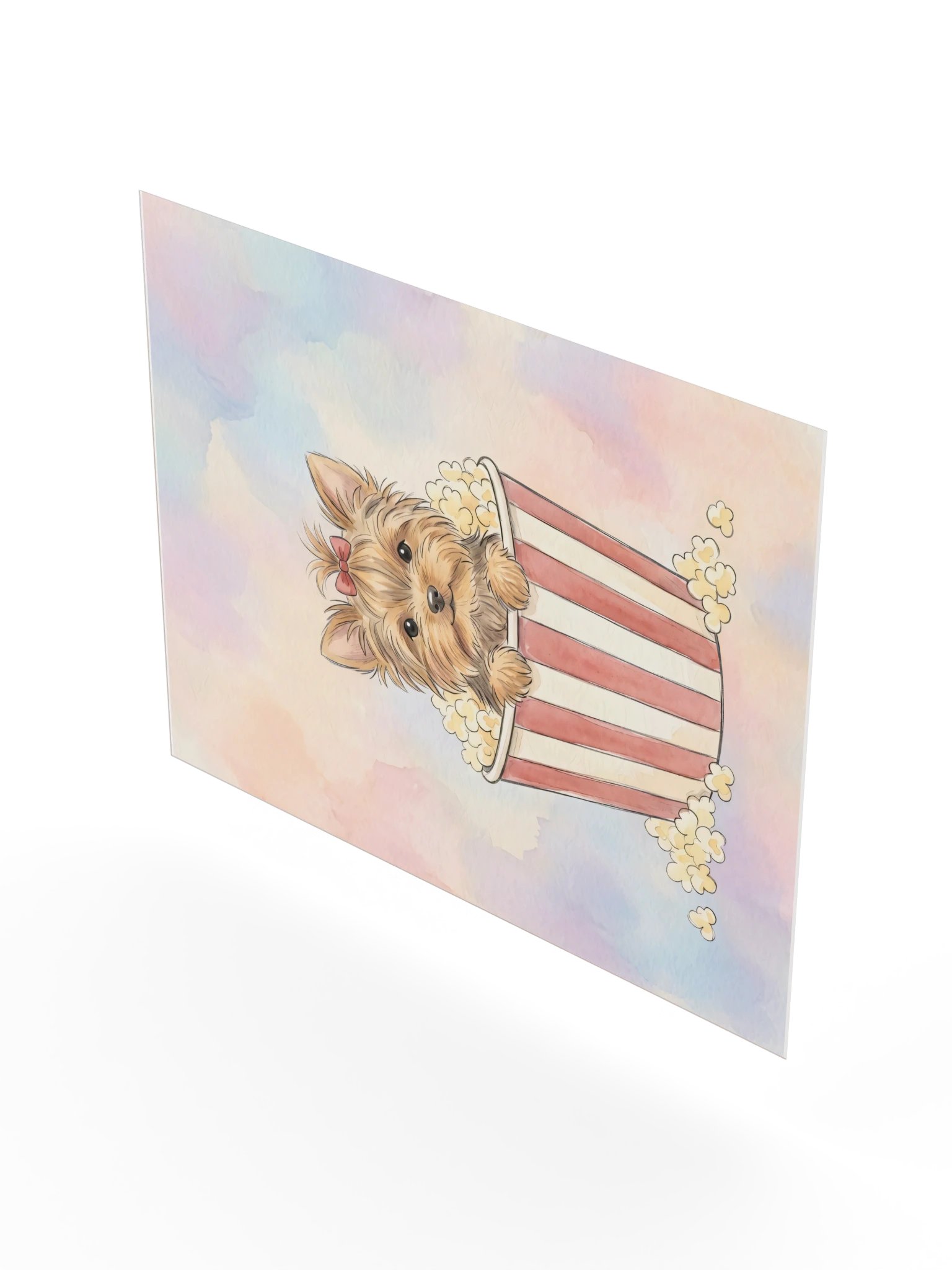 Movie Night Yorkie Poster product image (22)