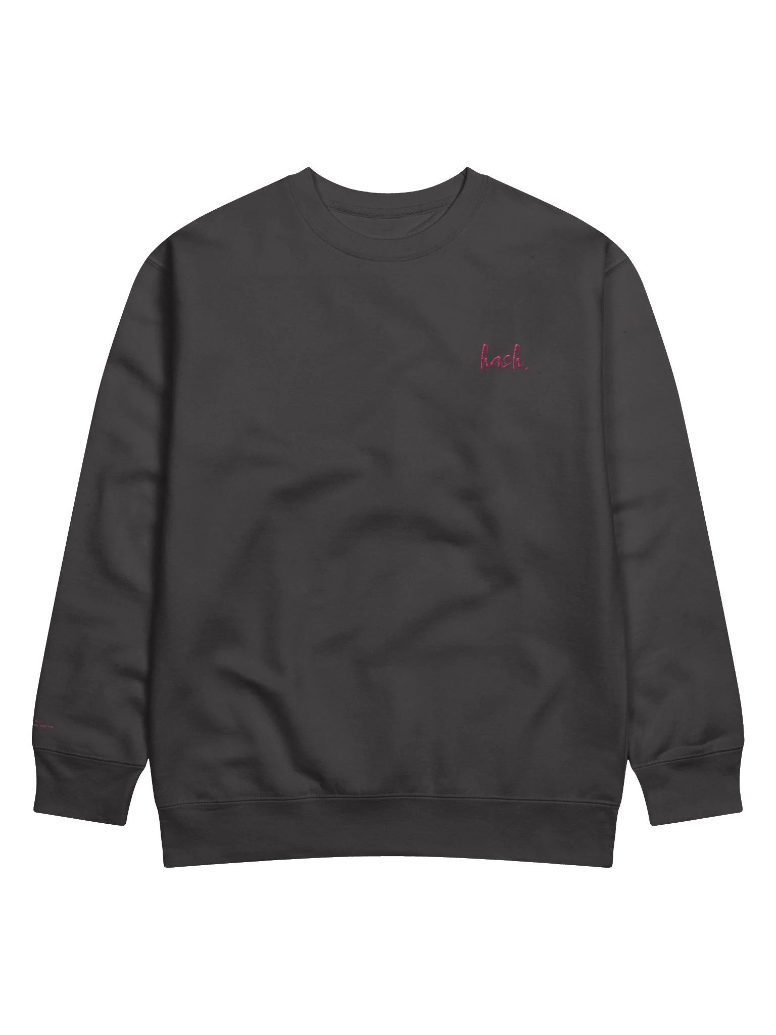 fw25 "script" sweatshirt product image (1)