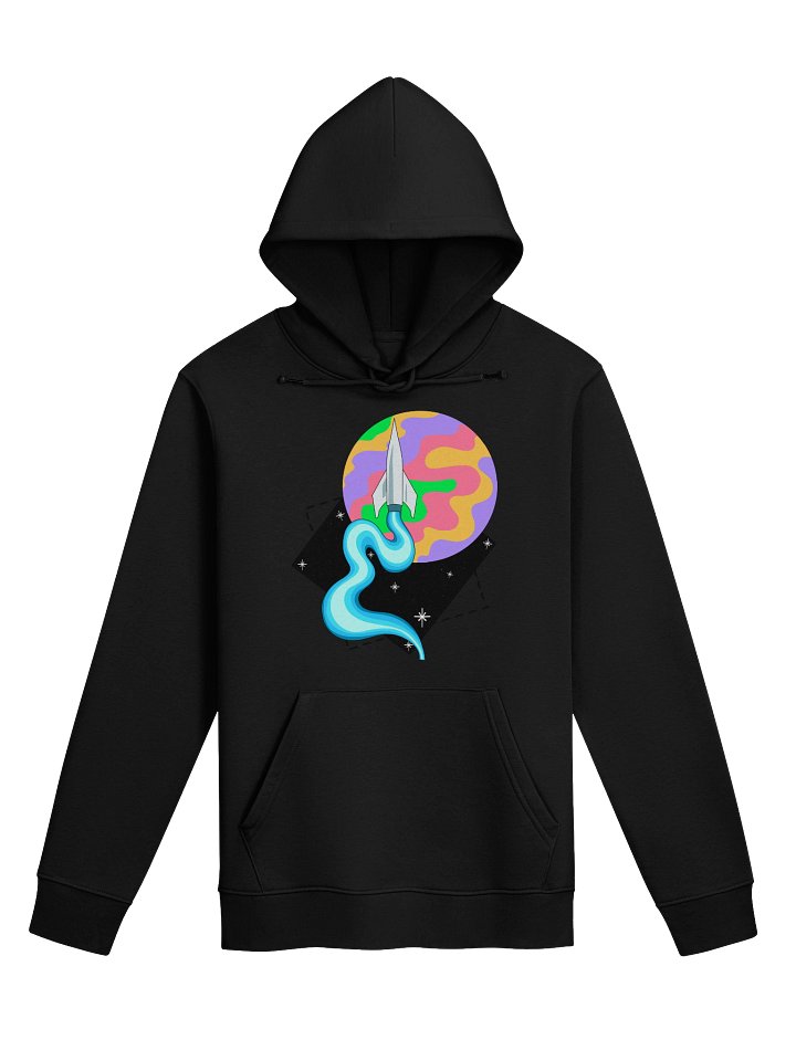 Retro Rocket - Hoodie product image (1)