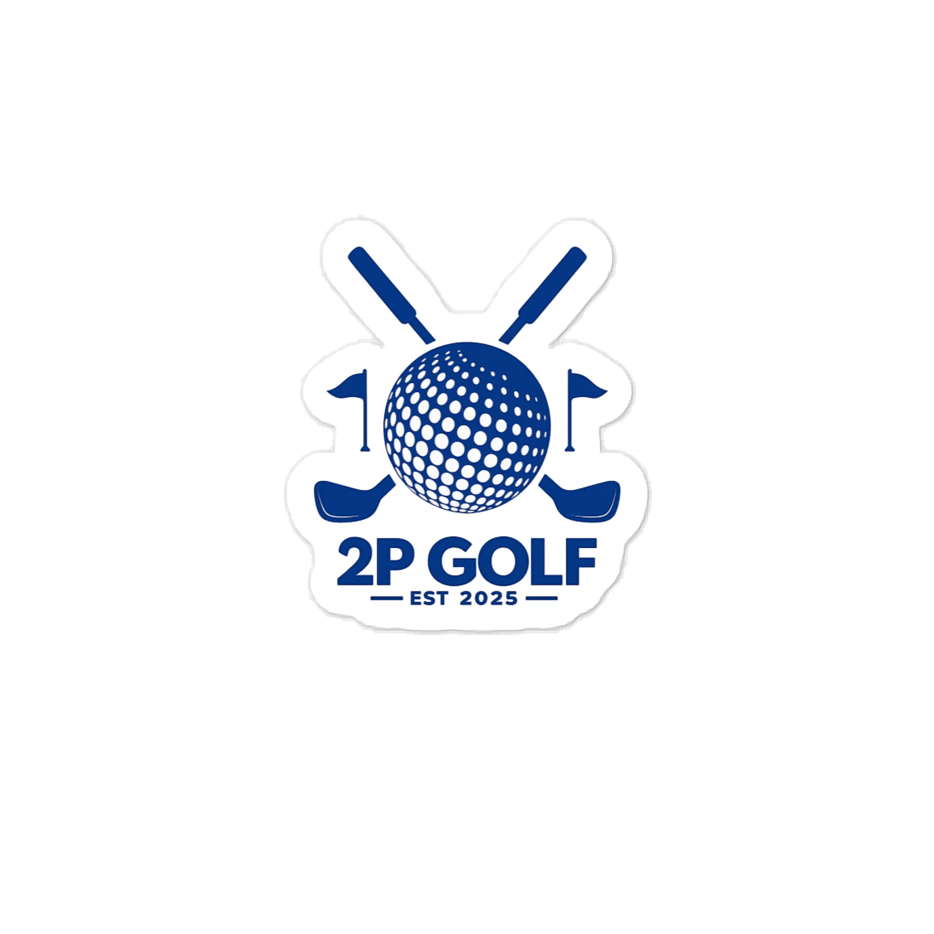 2P Golf Vinyl Decal product image (1)