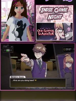 Meeting the soon to be victims...i mean friends in Kumitantei: Old-School Slaughter #Kumitantei #aceattorney #danganronpa #vtuber #funny #ClipGPT #streamladder
