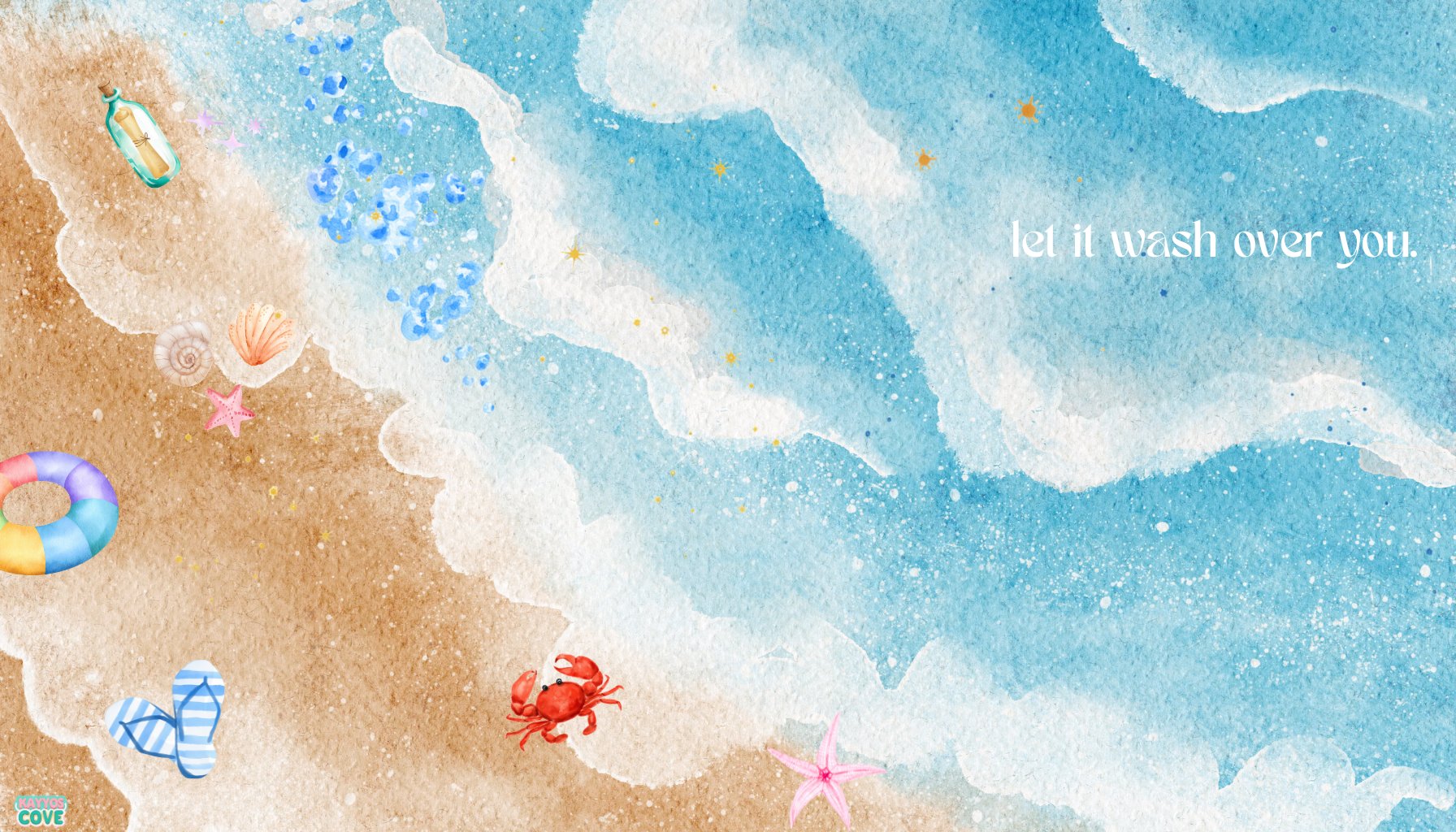 Let it Wash Over You - Desktop Wallpaper product image (2)