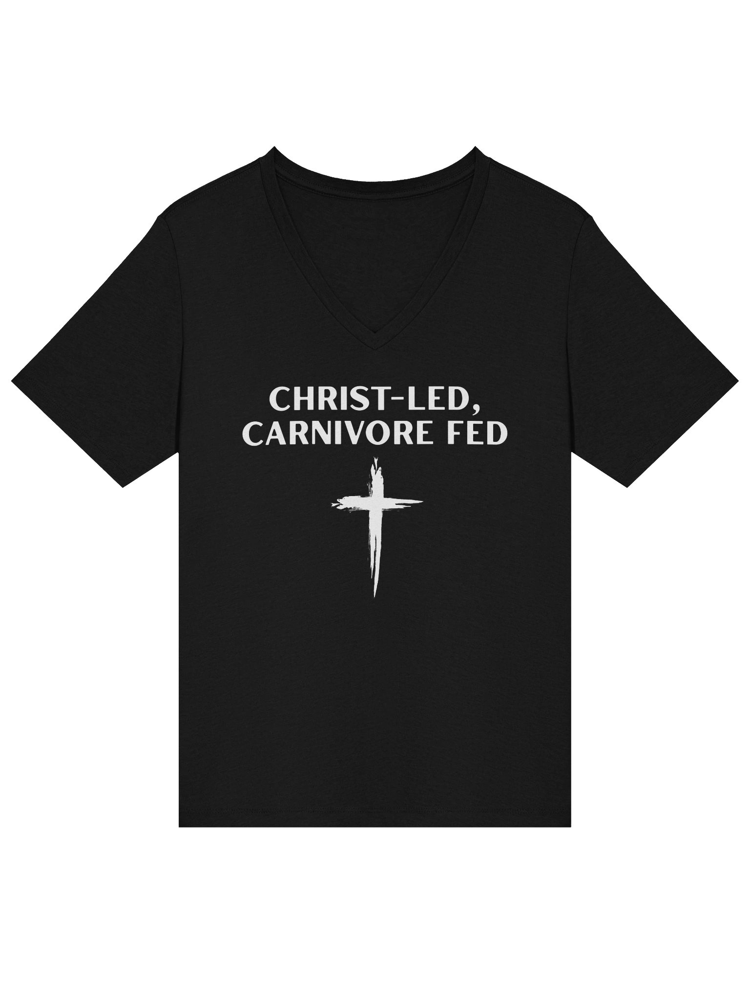 V-Neck Top - Christ-led Carnivore Fed product image (2)