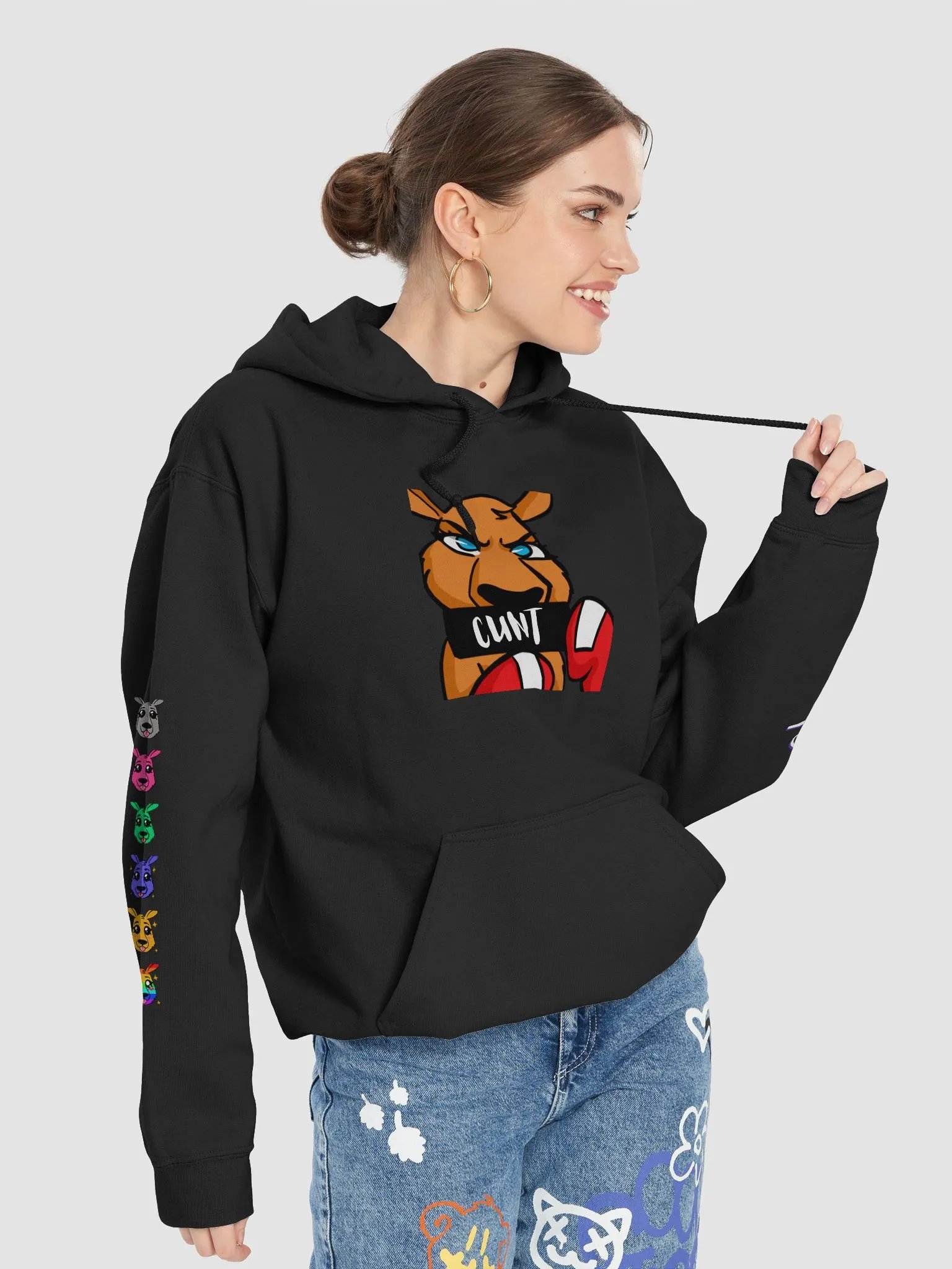 TiaLaughs RooRage Uncensored Hoodie product image (9)
