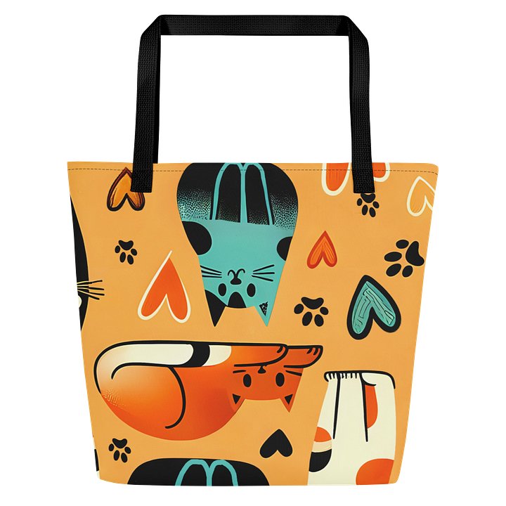 Cat Tote Bag product image (2)