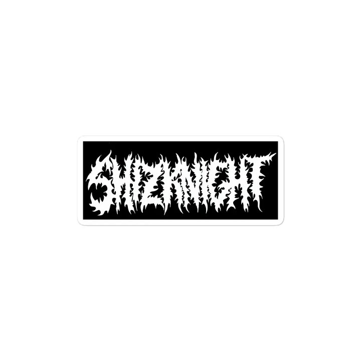 Shizknight Magnet (White Logo) product image (2)