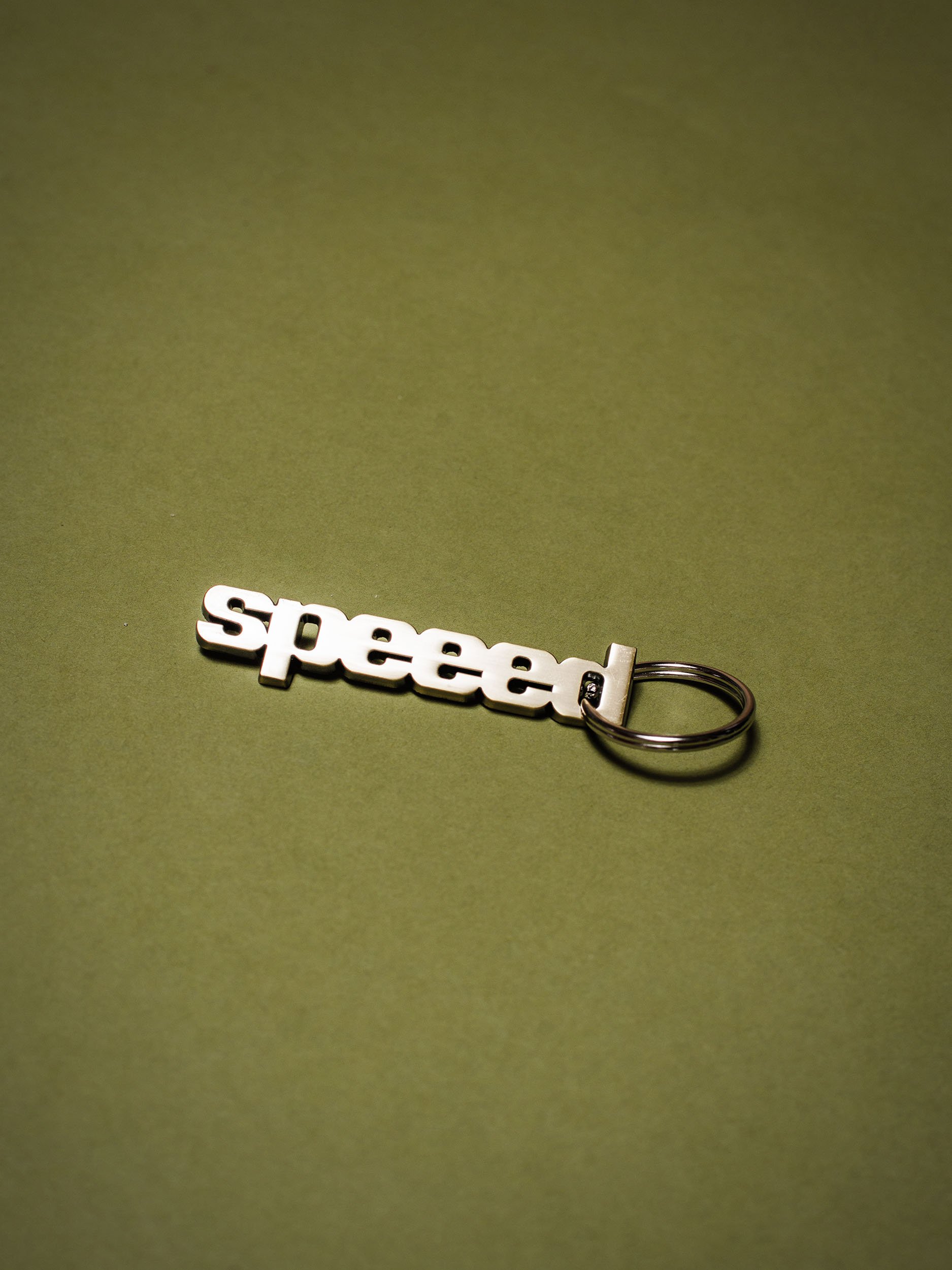Speeed Brass Keychain product image (1)
