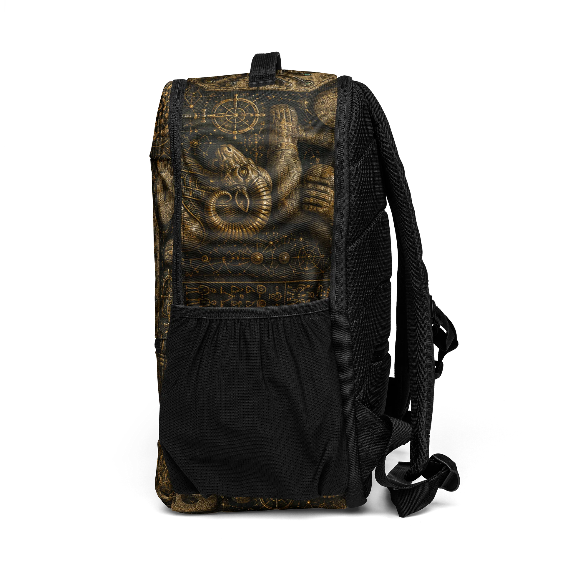 Alpha and Omega Chipped World Backpack product image (4)