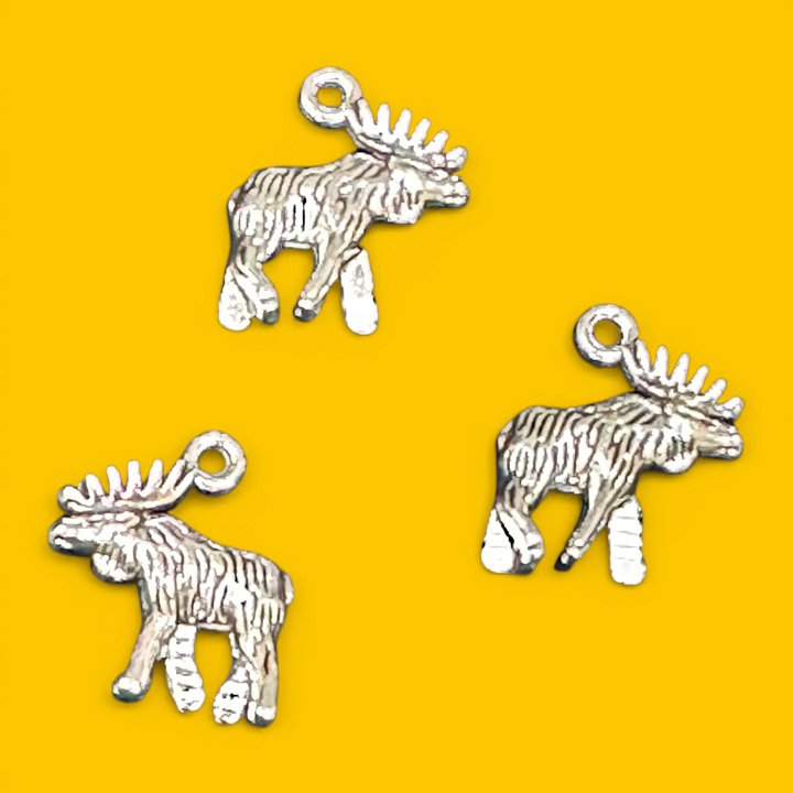 Moose Silver Whinny Winners Braid and Bridle Charms for Horses | Little Shop of Ponies product image (1)