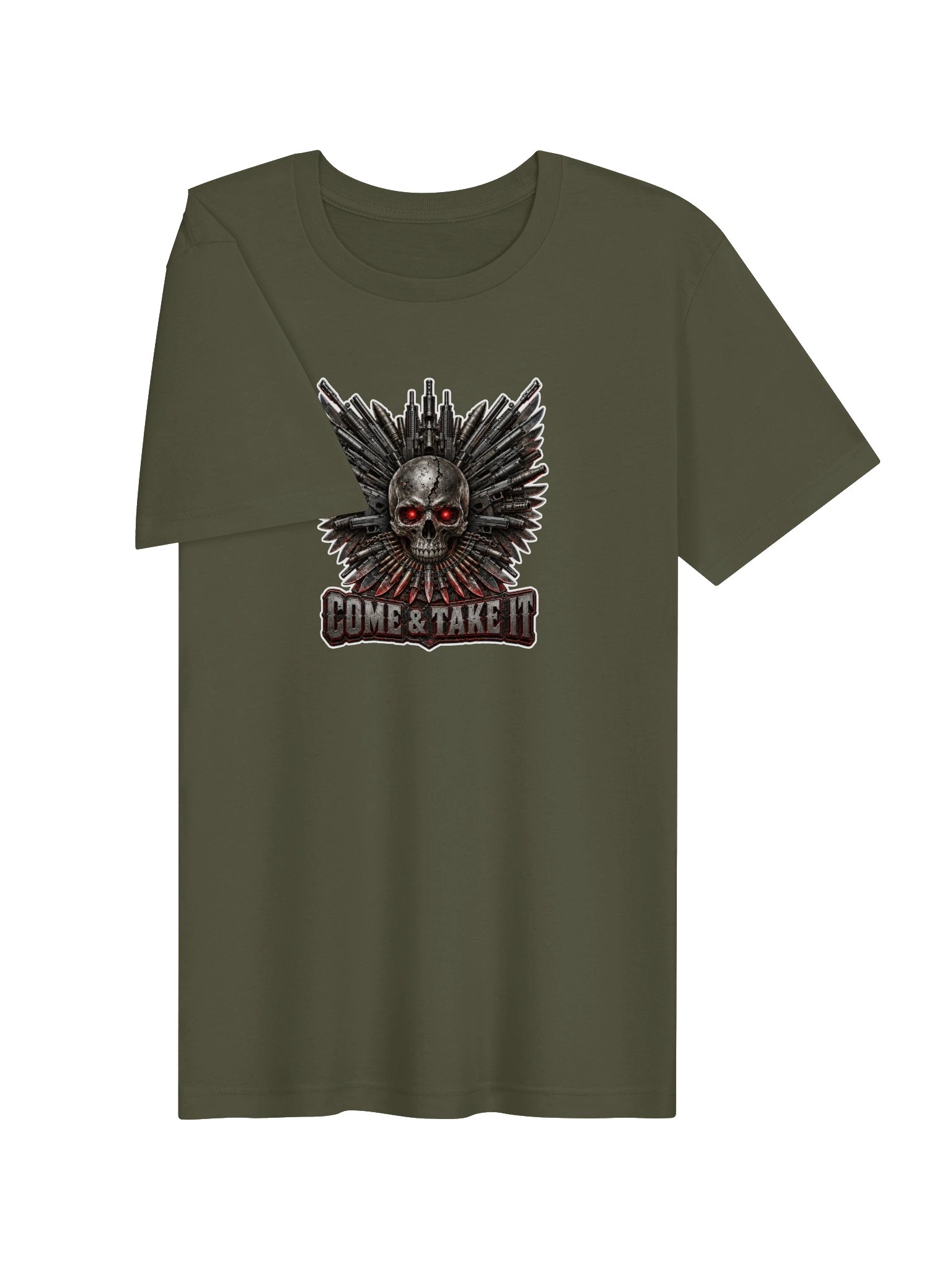 Come & Take It Skull Emblem T-Shirt product image (7)