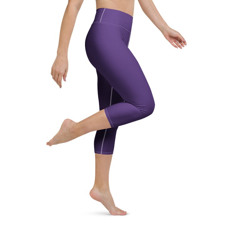 Clinical Capri Leggings (Purple) product image (1)