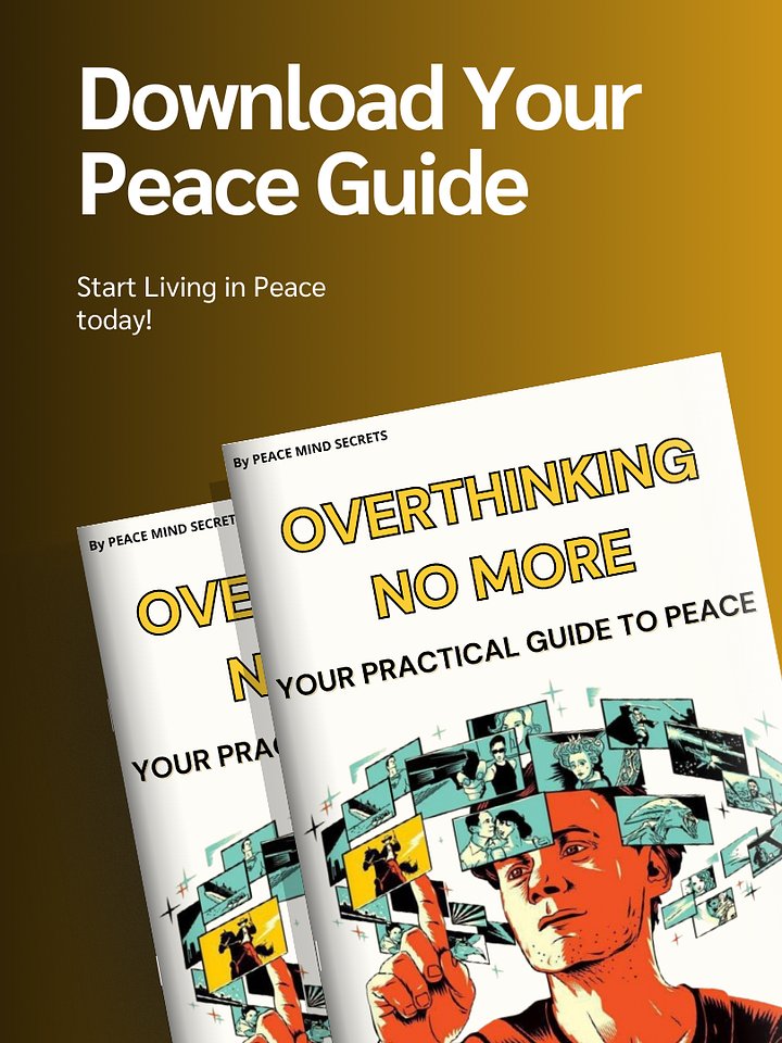 Overthinking No More "Your Practical Guide to Peace" product image (1)