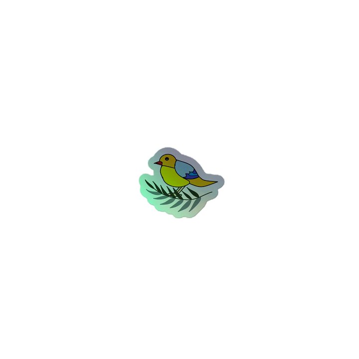 Holographic Bird Paradise Sticker Sheet product image (1)
