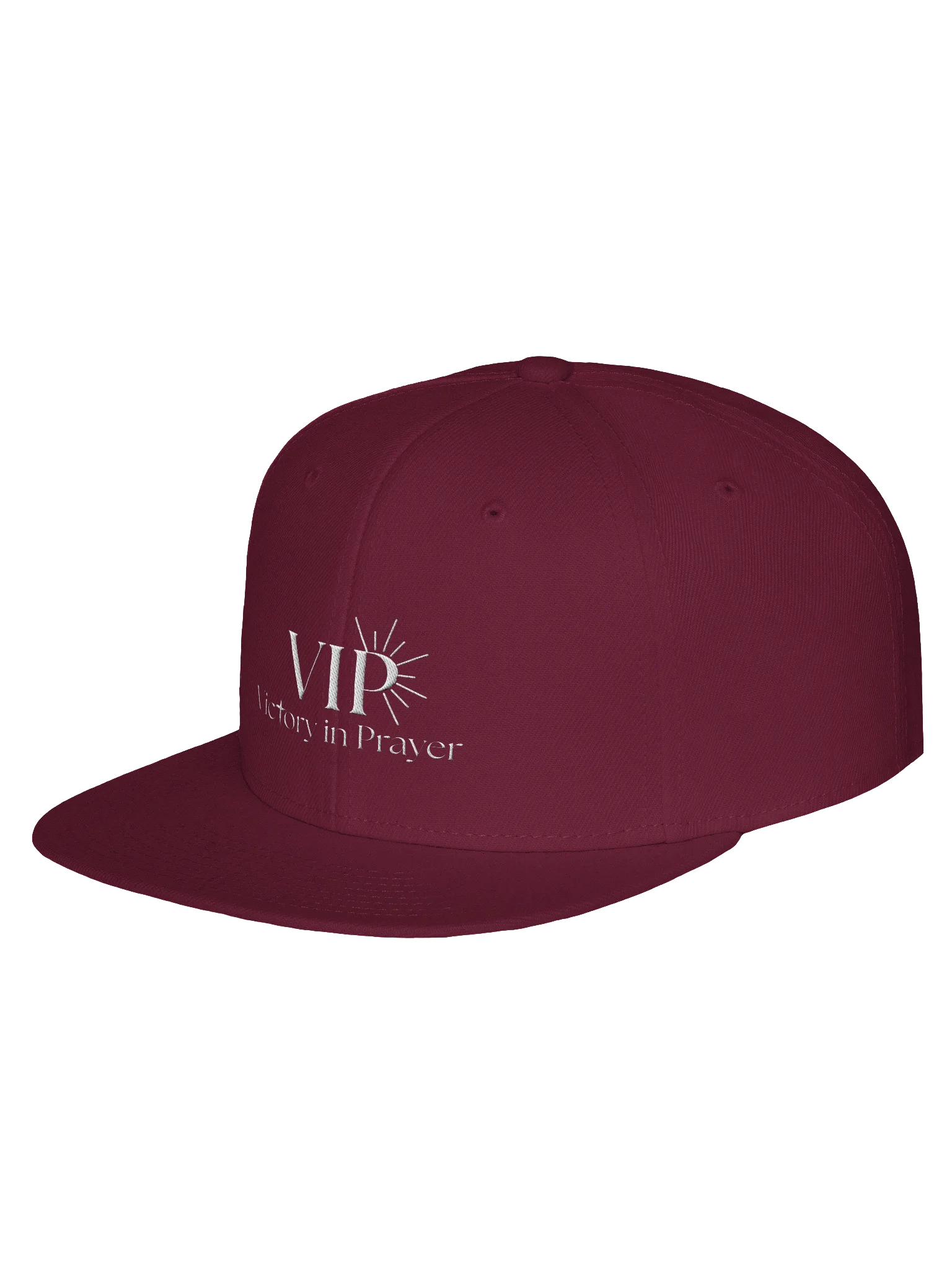 Embroidered Proverbs 3:5 Wool Snapback Cap product image (2)
