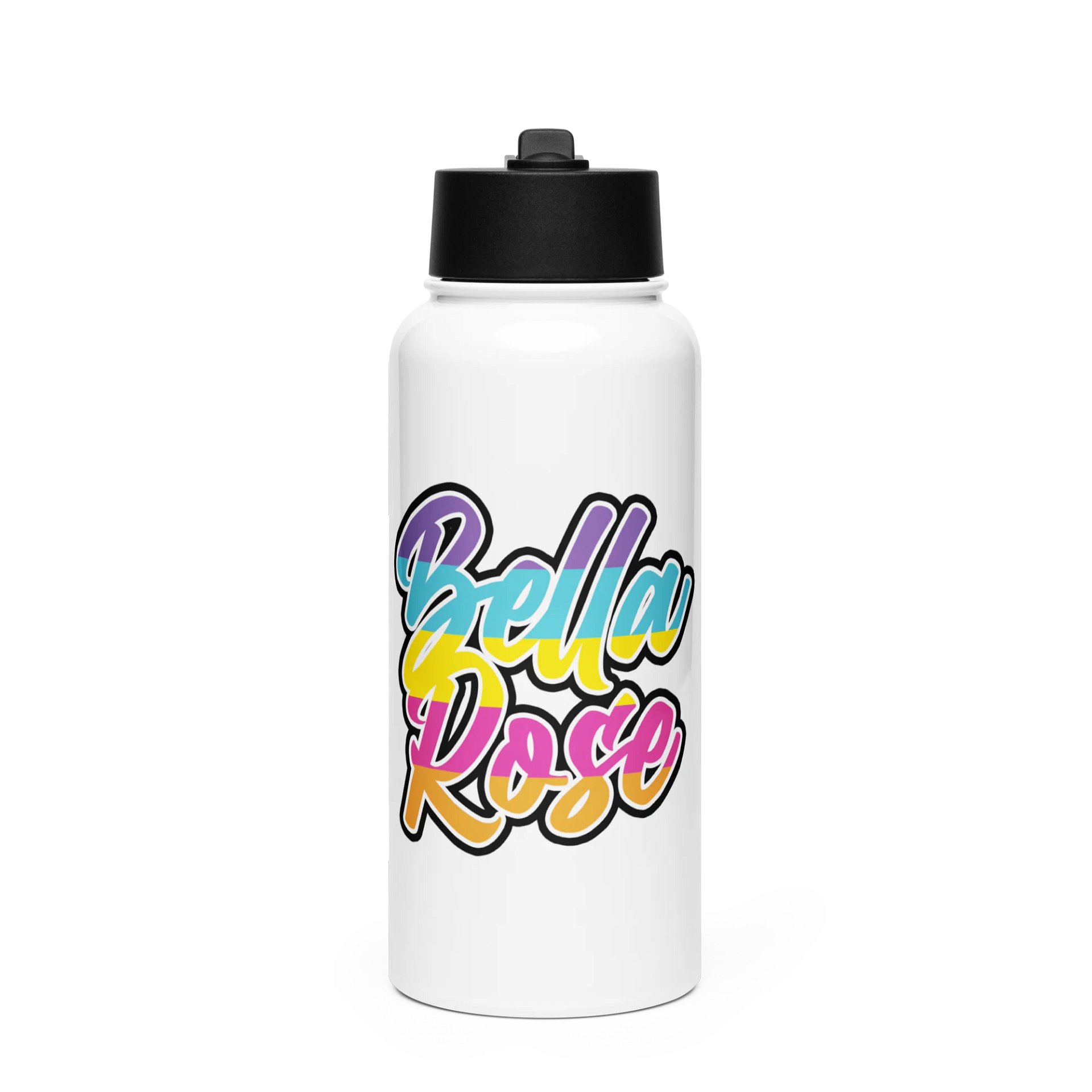 Bella Rose Non-Binary Pride Water Bottle product image (1)