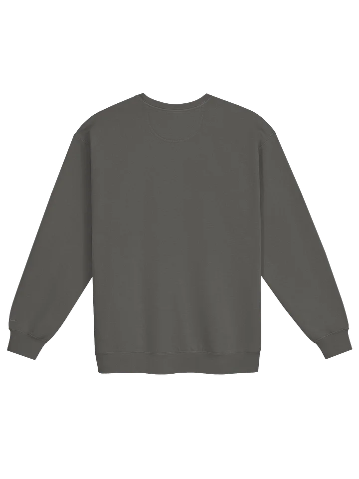 Embroidered 'b' Logo in White Unisex Sweatshirt product image (2)